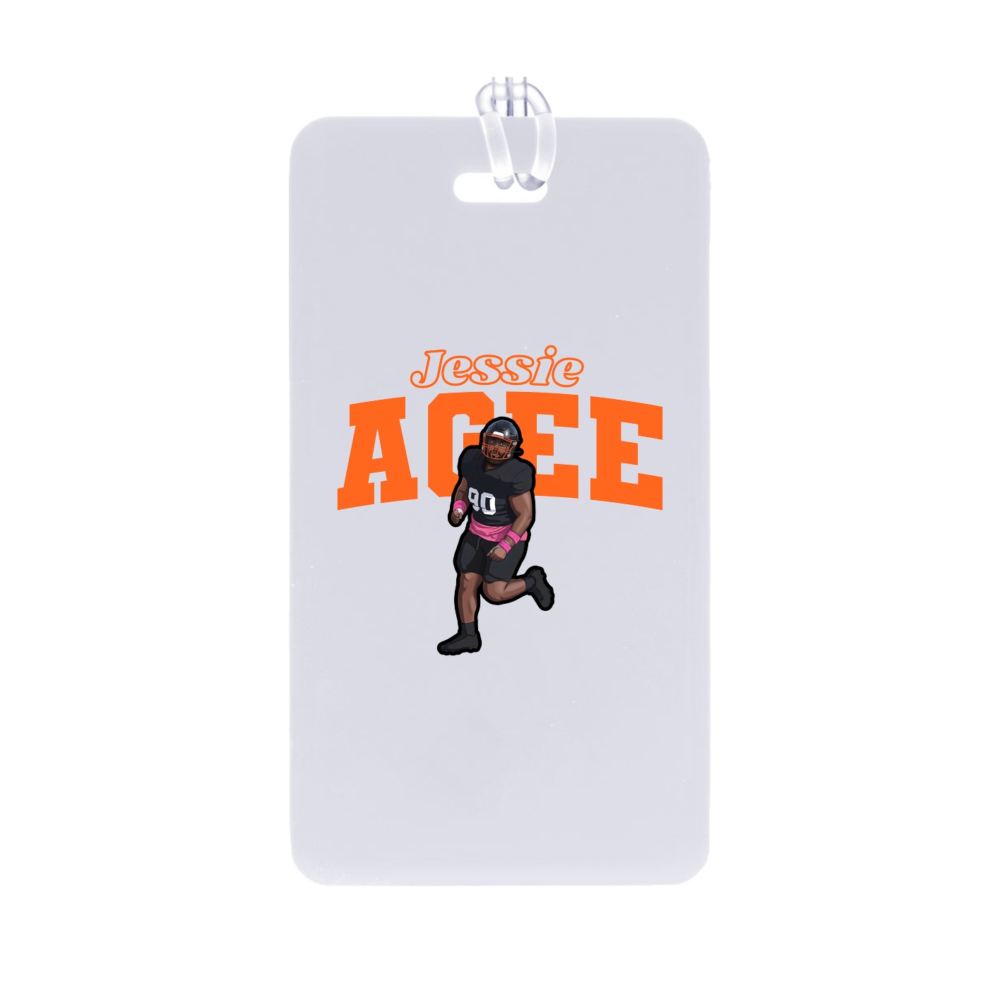 Bag Tag — Name Arch in Classic