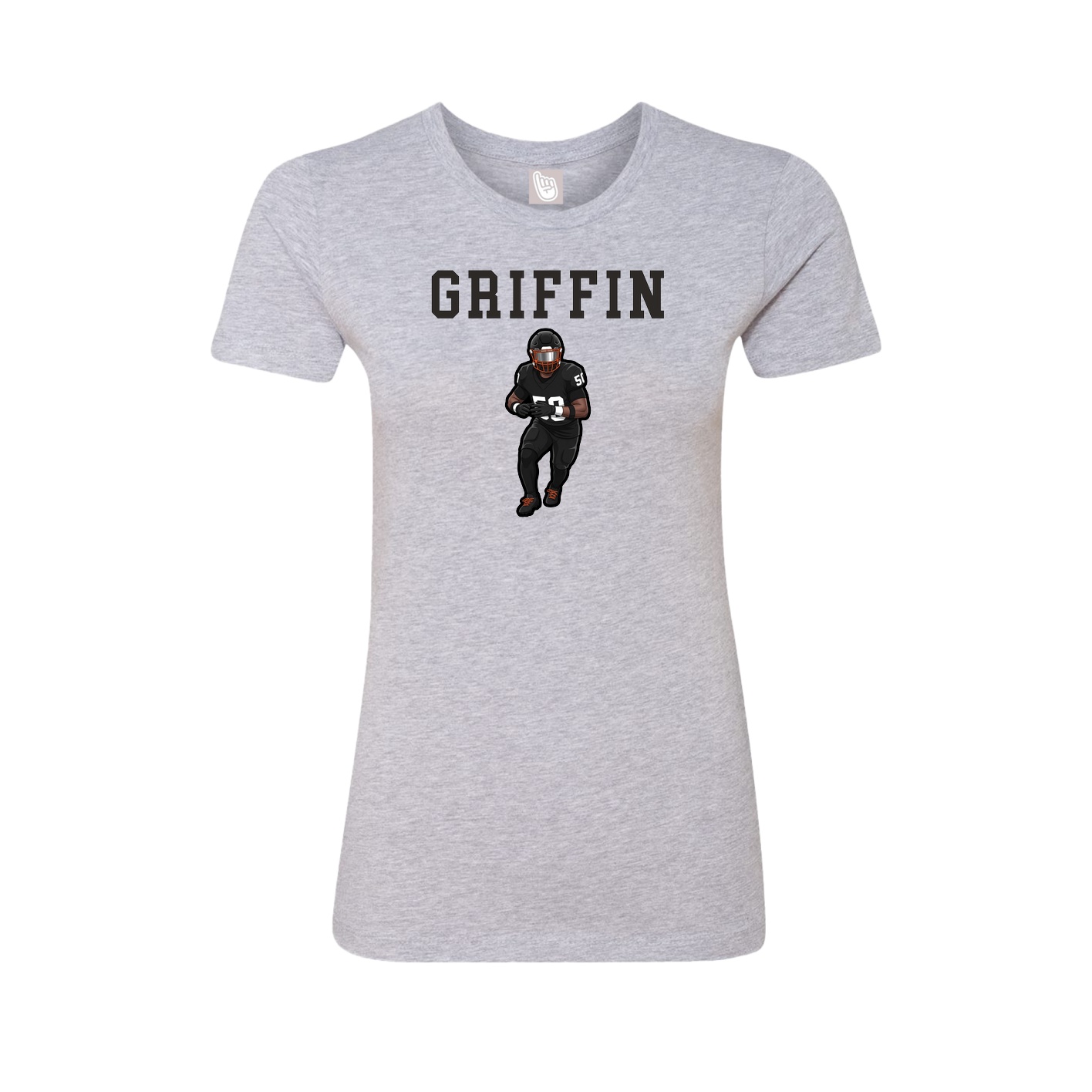 Fitted Women's Tee — Shirsey in Grey