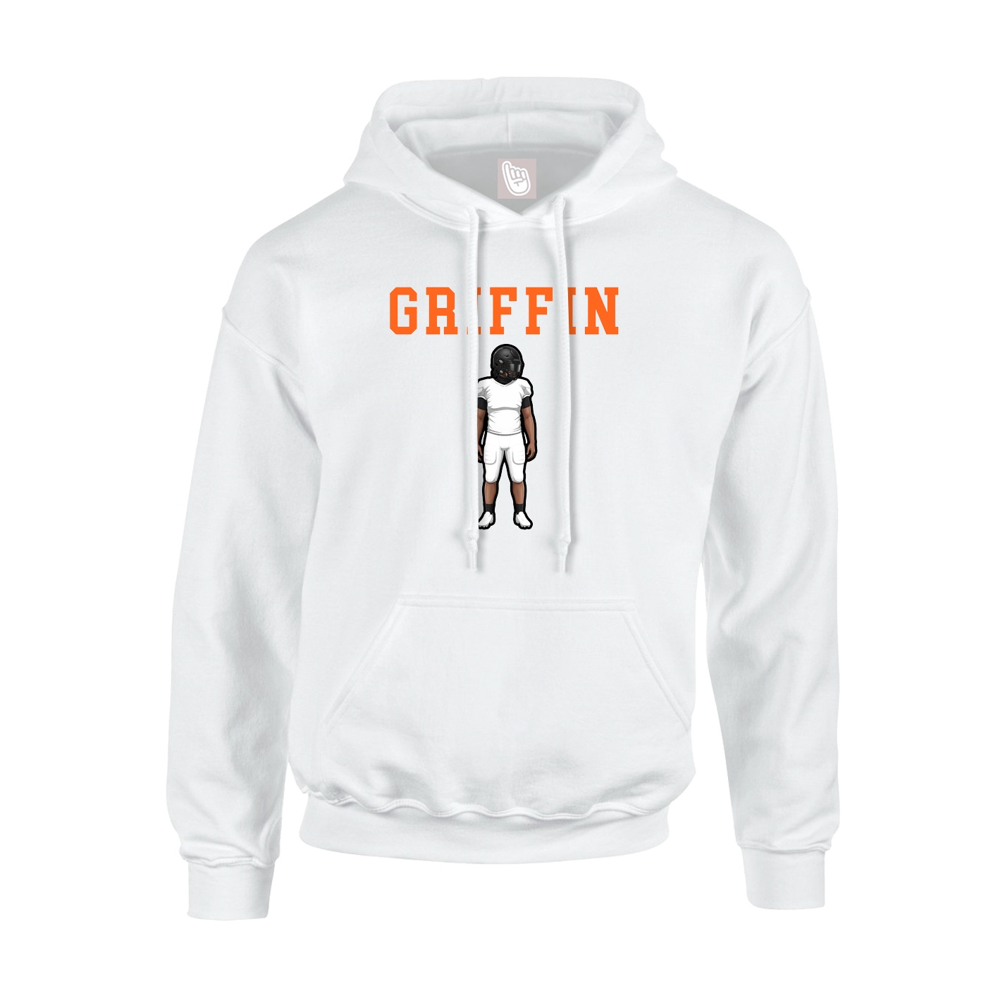 Youth Hoodie — Shirsey in White