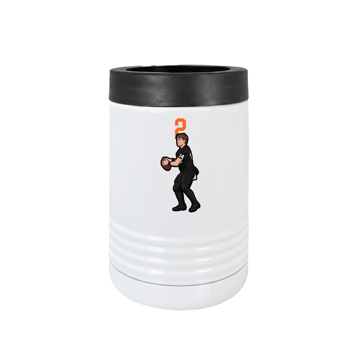 Beverage Holder — Number Top in White
