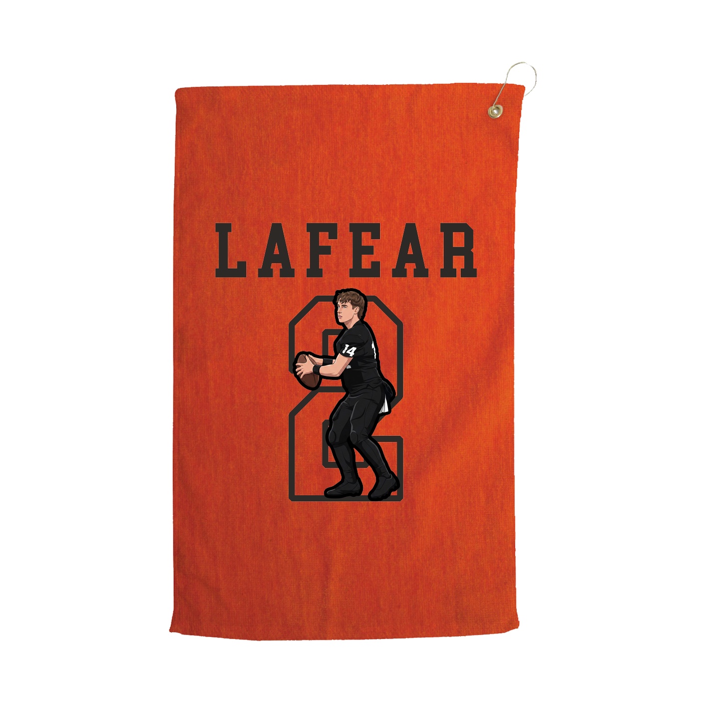 Golf Towel — Shirsey in Orange
