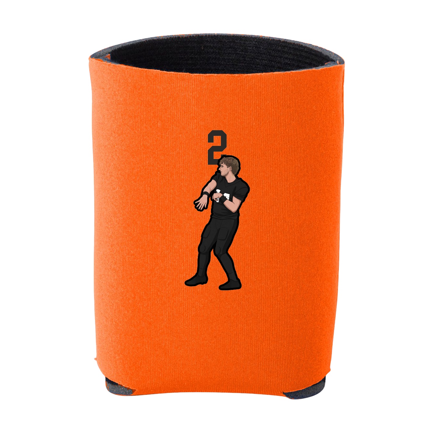 Can Holder — Number Top in Orange