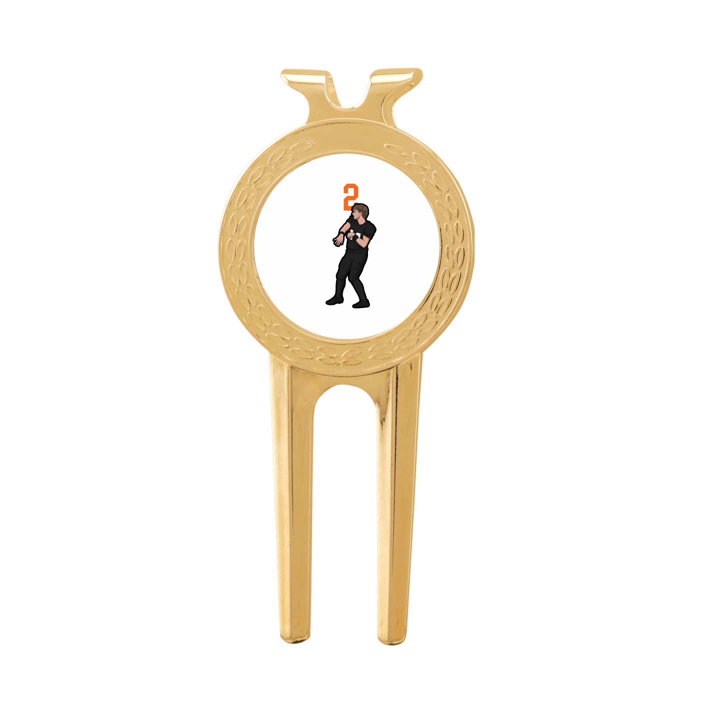 Divot Tool with Ball Marker — Number Top in Classic