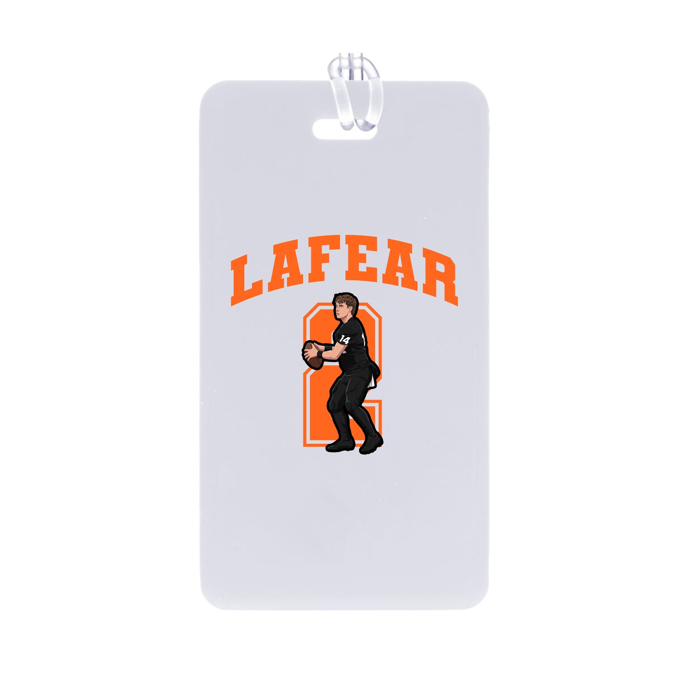 Bag Tag — Number in Classic