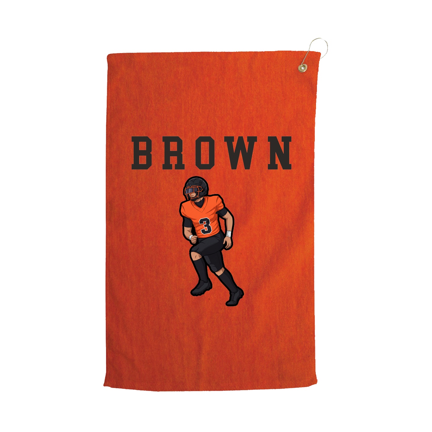 Golf Towel — Shirsey in Orange