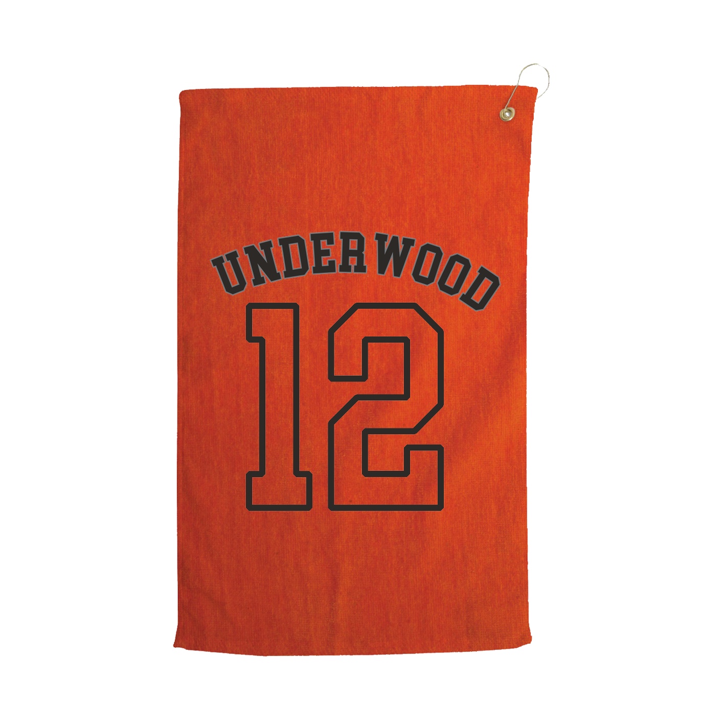 Golf Towel — Shirsey Arch in Orange