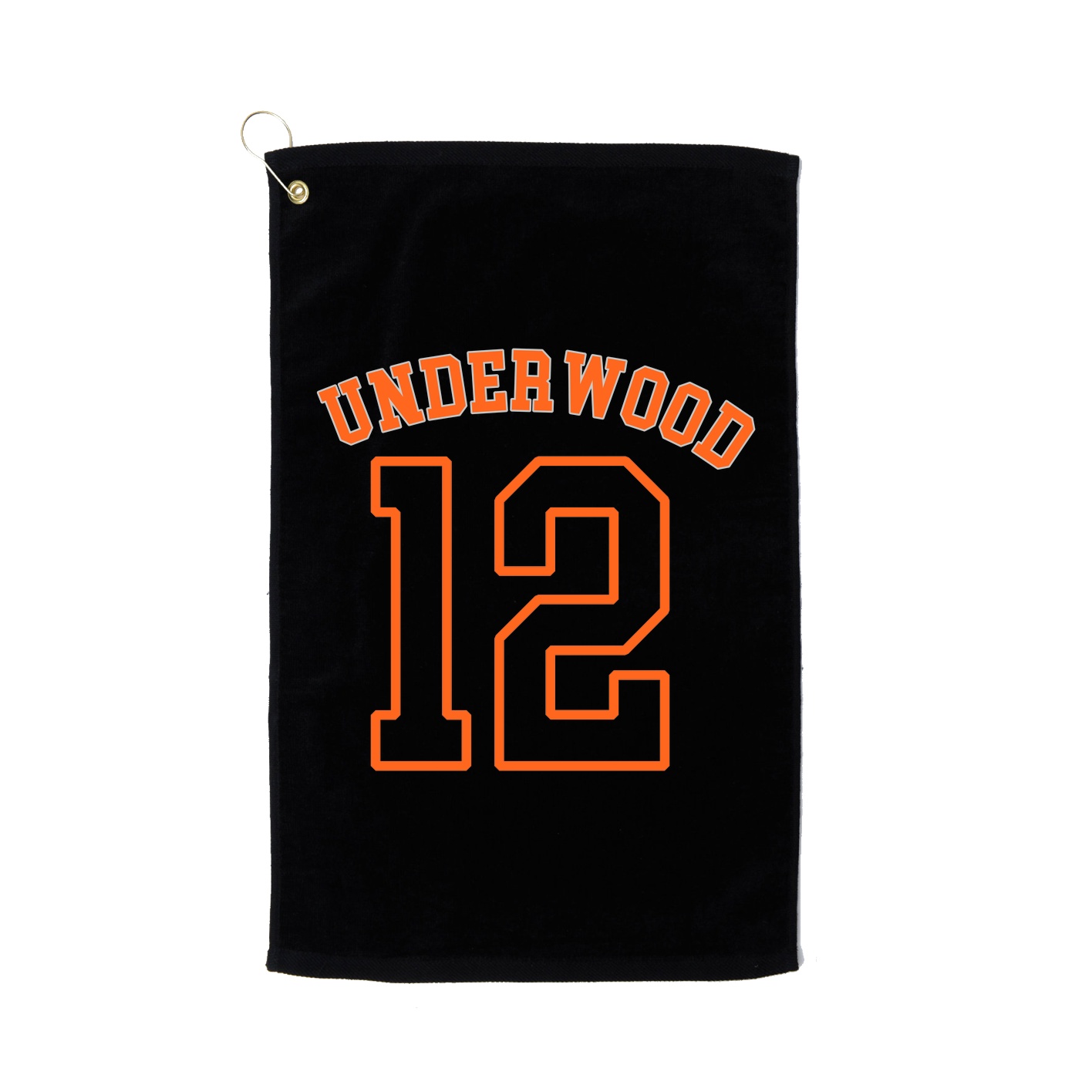 Golf Towel — Shirsey Arch in Black