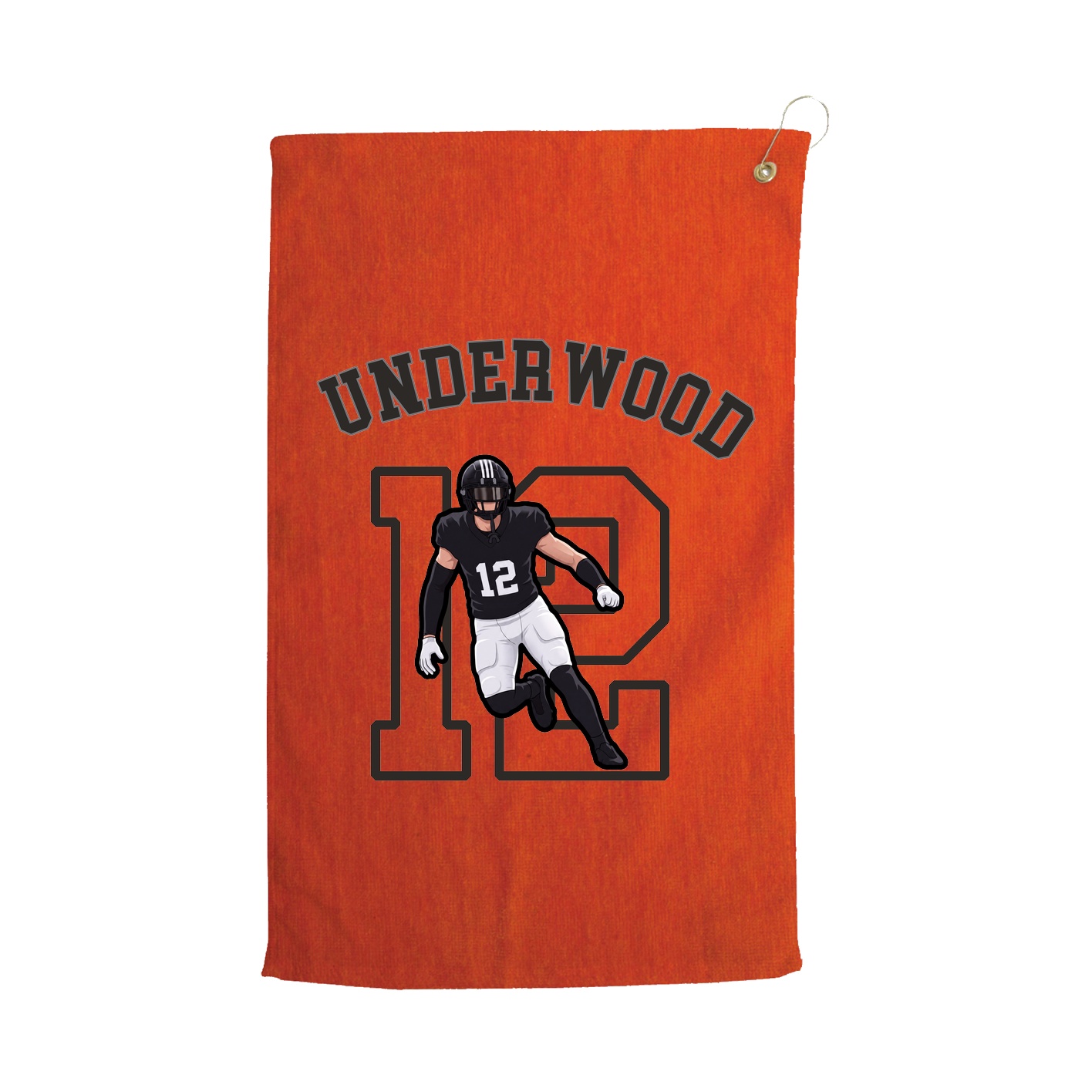 Golf Towel — Shirsey Arch in Orange