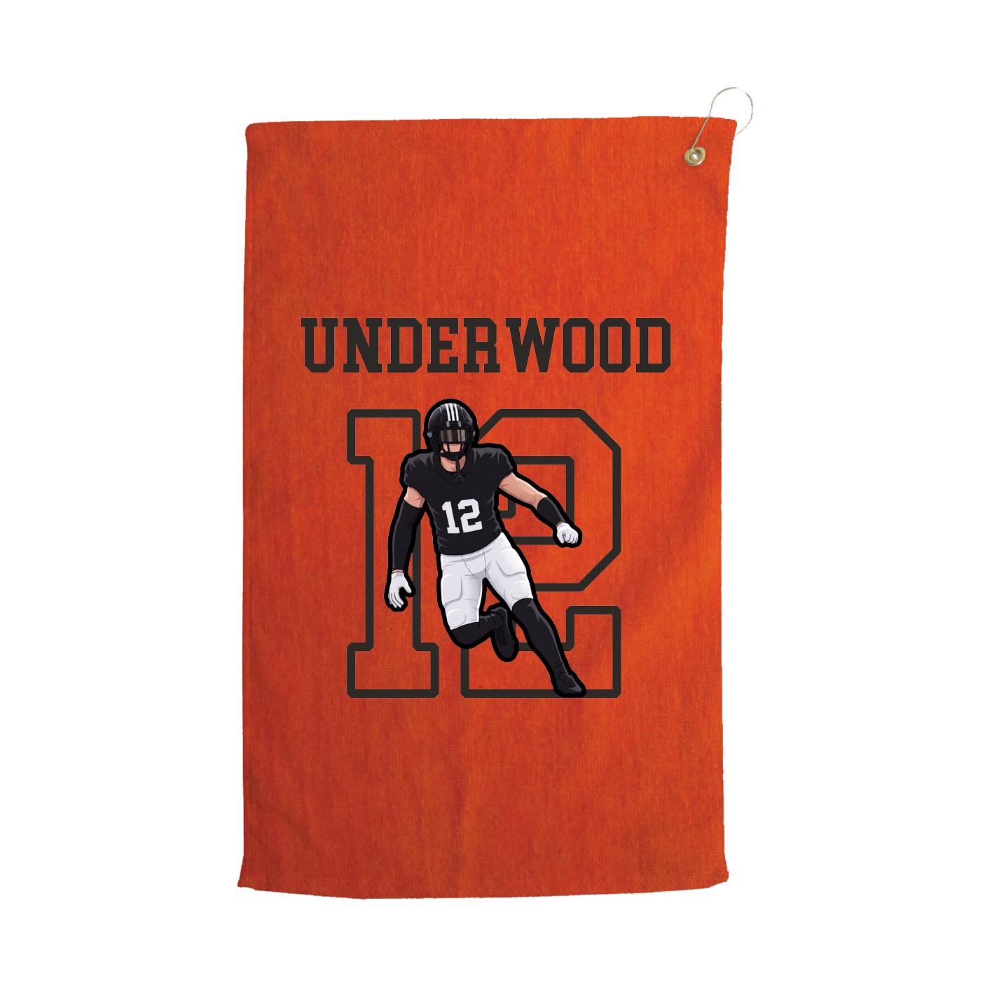 Golf Towel — Shirsey in Orange