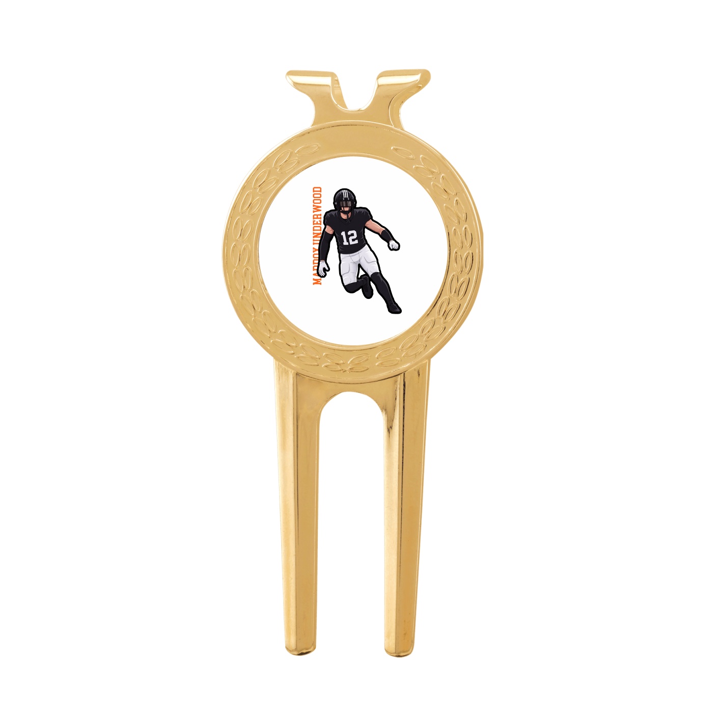 Divot Tool with Ball Marker — Name Vertical in Classic