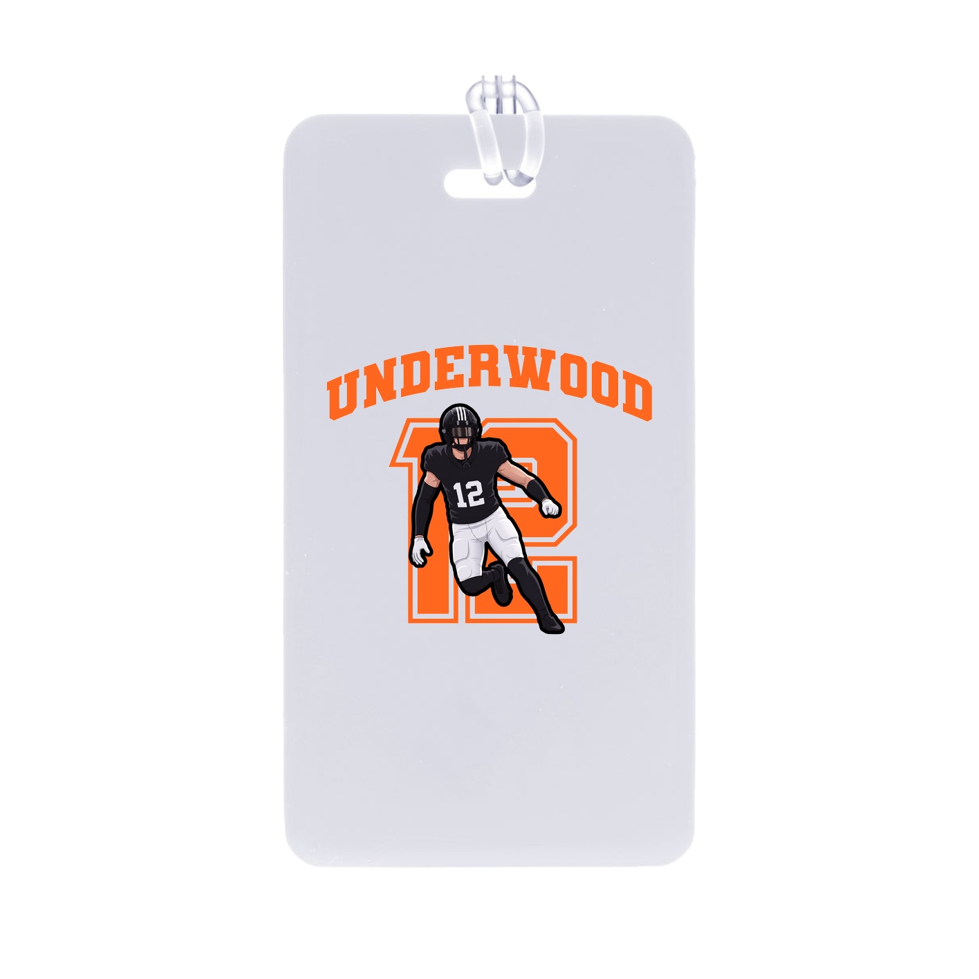 Bag Tag — Number in Classic