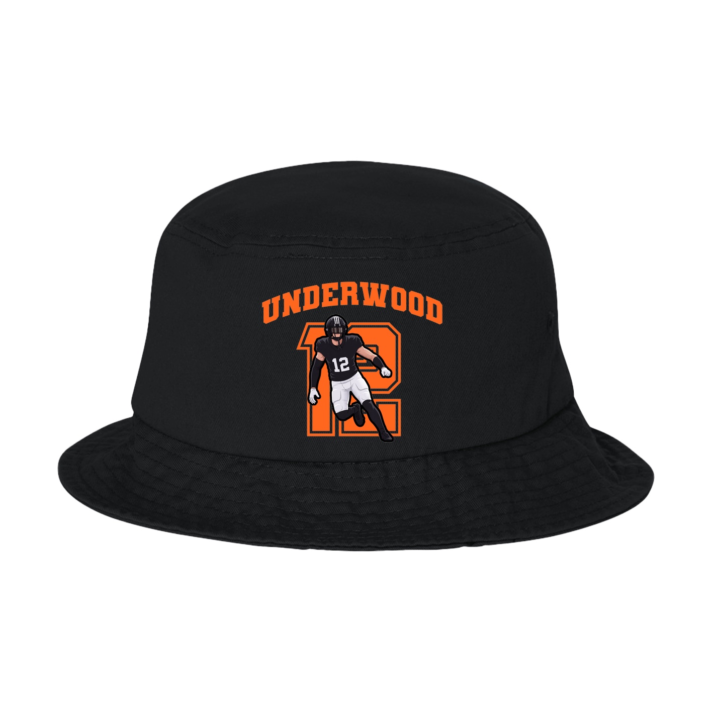 Bucket Cap — Number in Black