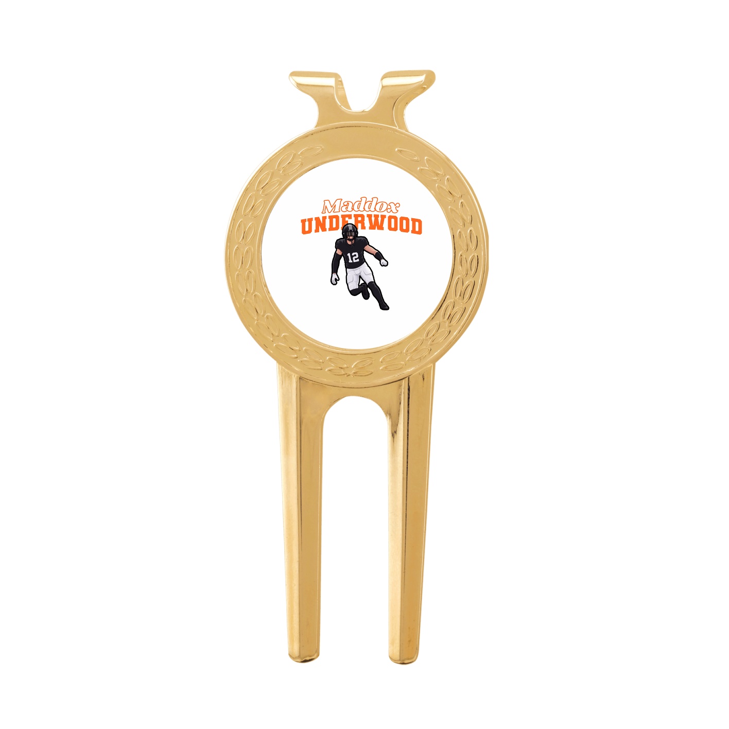 Divot Tool with Ball Marker — Name Arch in Classic