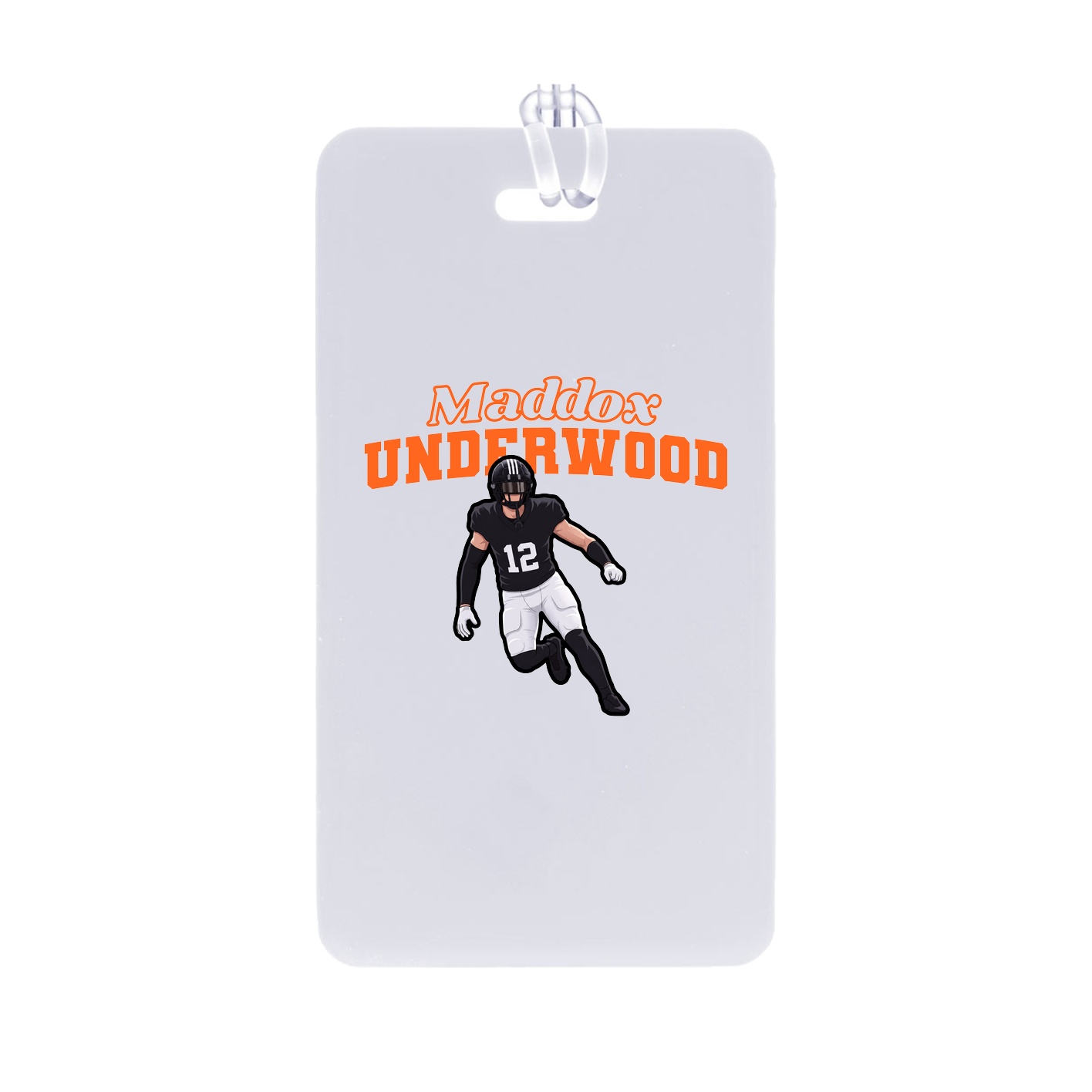 Bag Tag — Name Arch in Classic