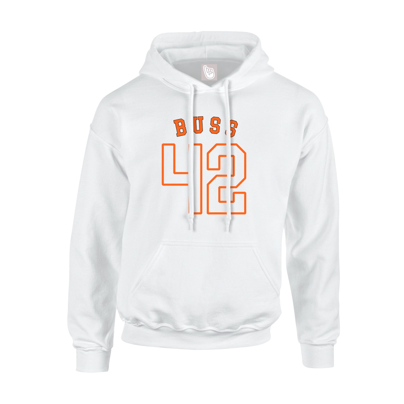 Hoodie — Shirsey Arch in White