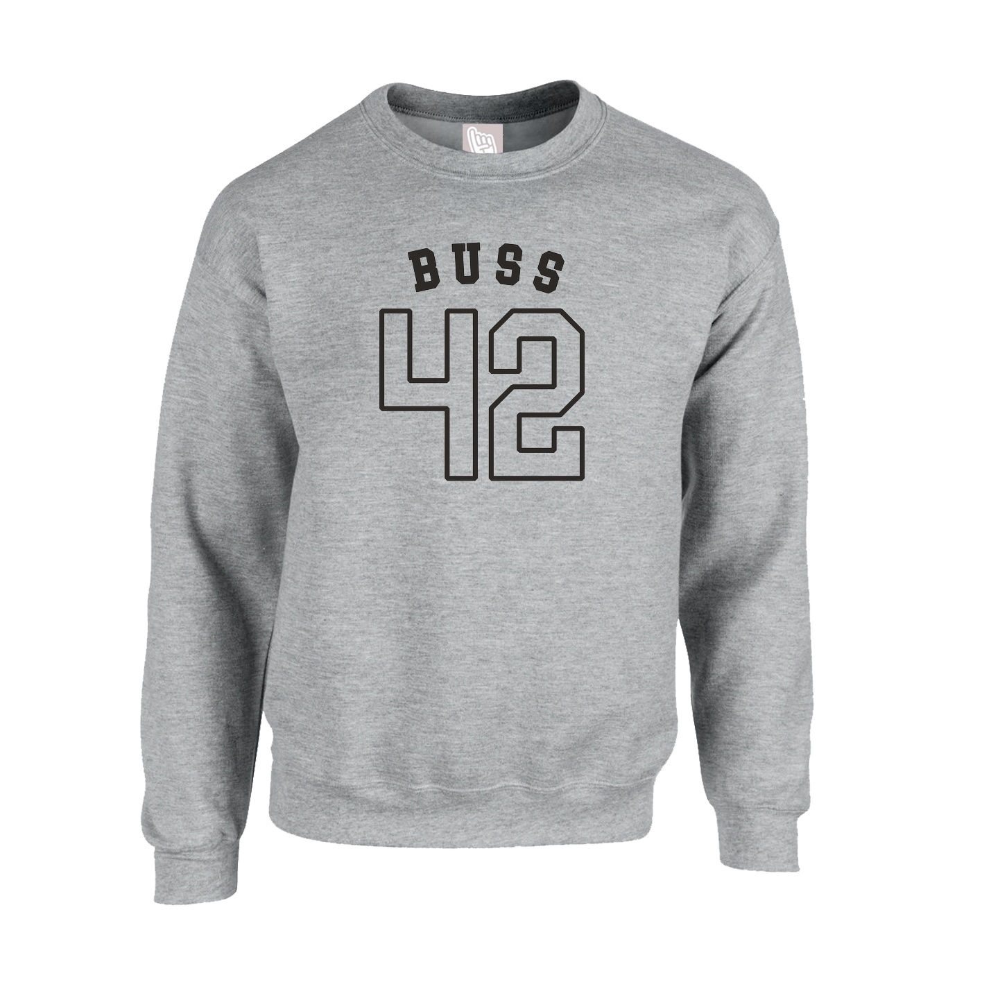 Fleece Crew — Shirsey Arch in Grey