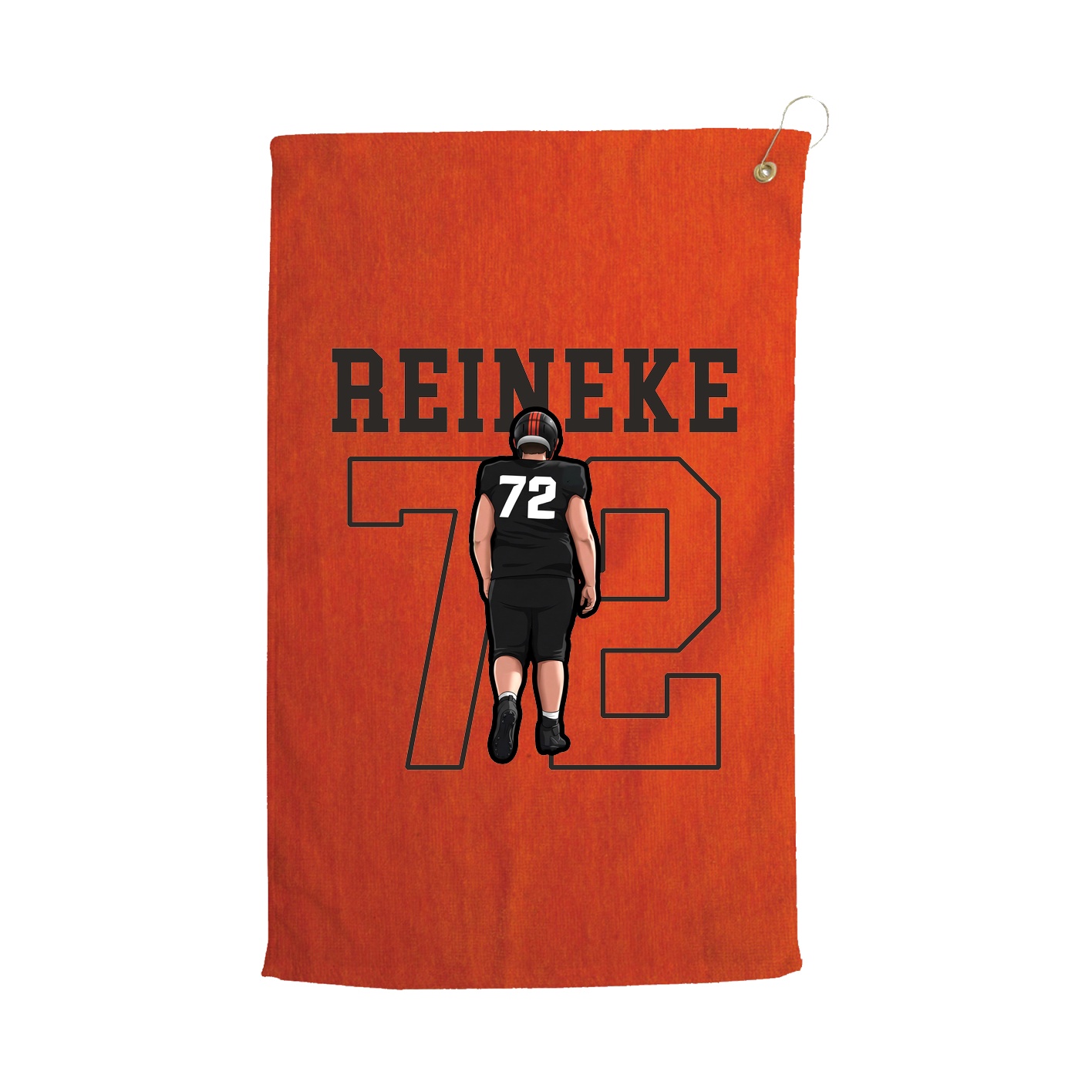 Golf Towel — Shirsey in Orange