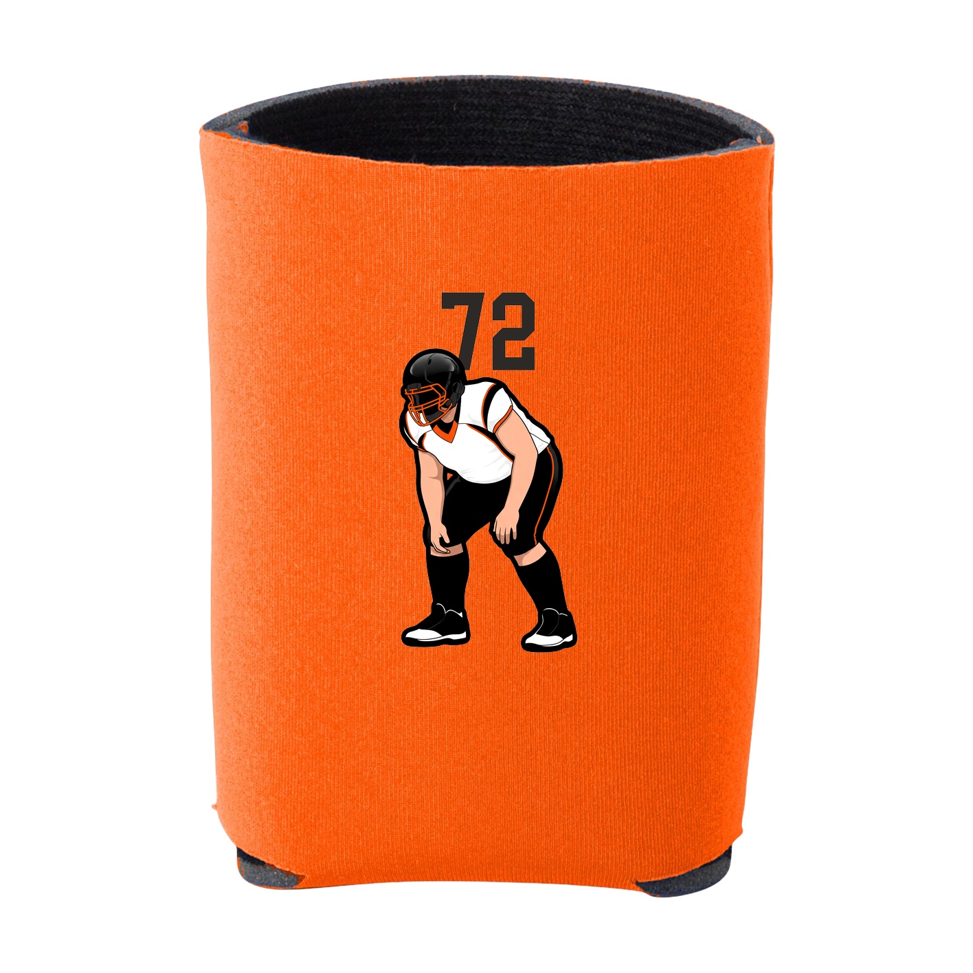 Can Holder — Number Top in Orange