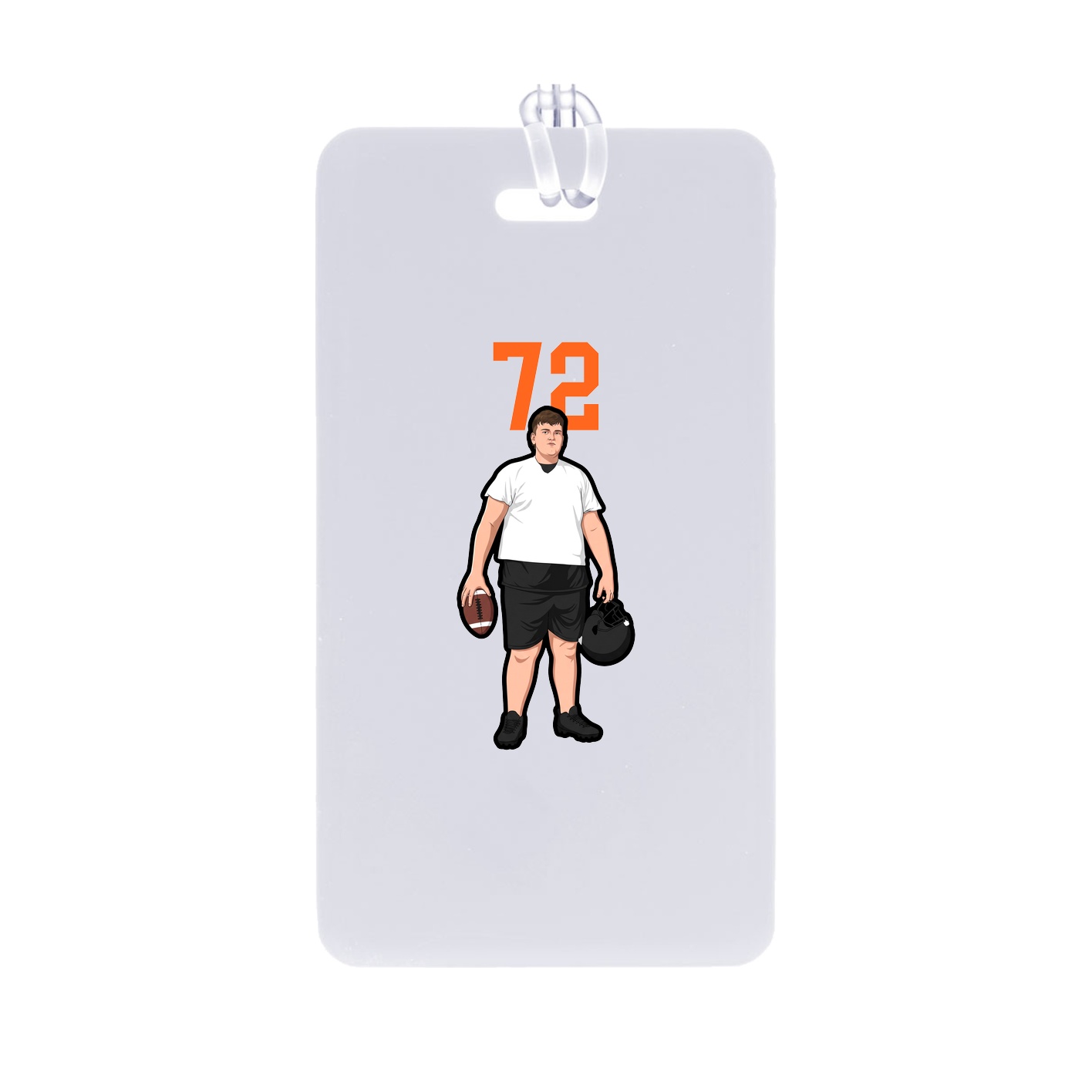 Bag Tag — Number Top in Classic