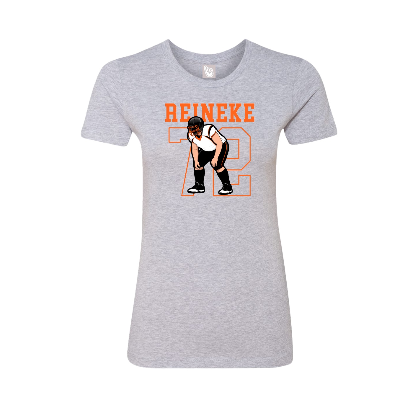 Fitted Women's Tee — Shirsey in Grey