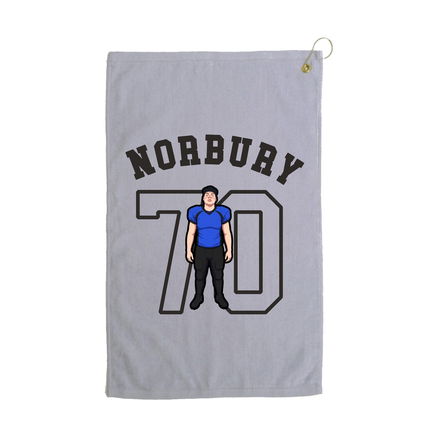 Golf Towel — Shirsey Arch in Grey