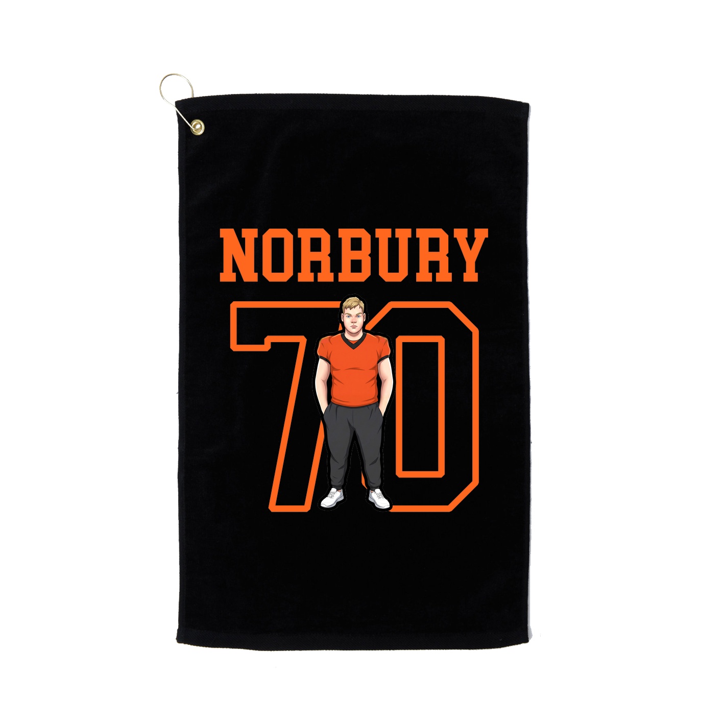 Golf Towel — Shirsey in Black