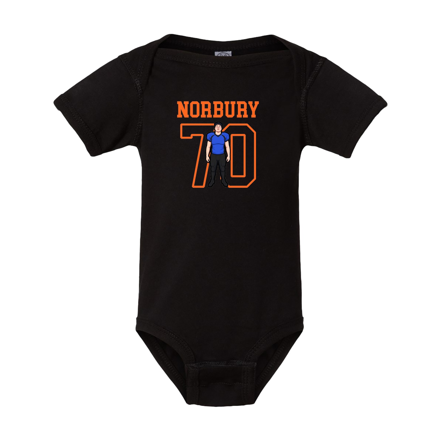 Baby Onesie — Shirsey in Black