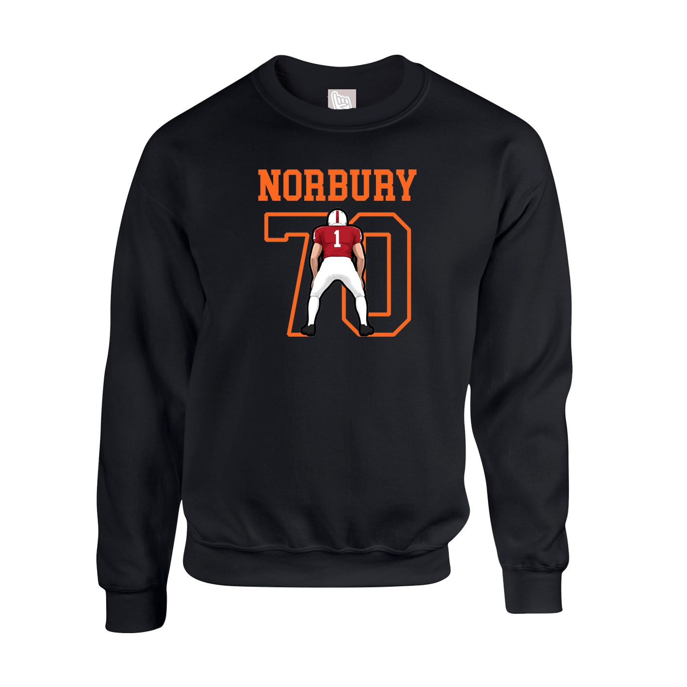 Fleece Crew — Shirsey in Black