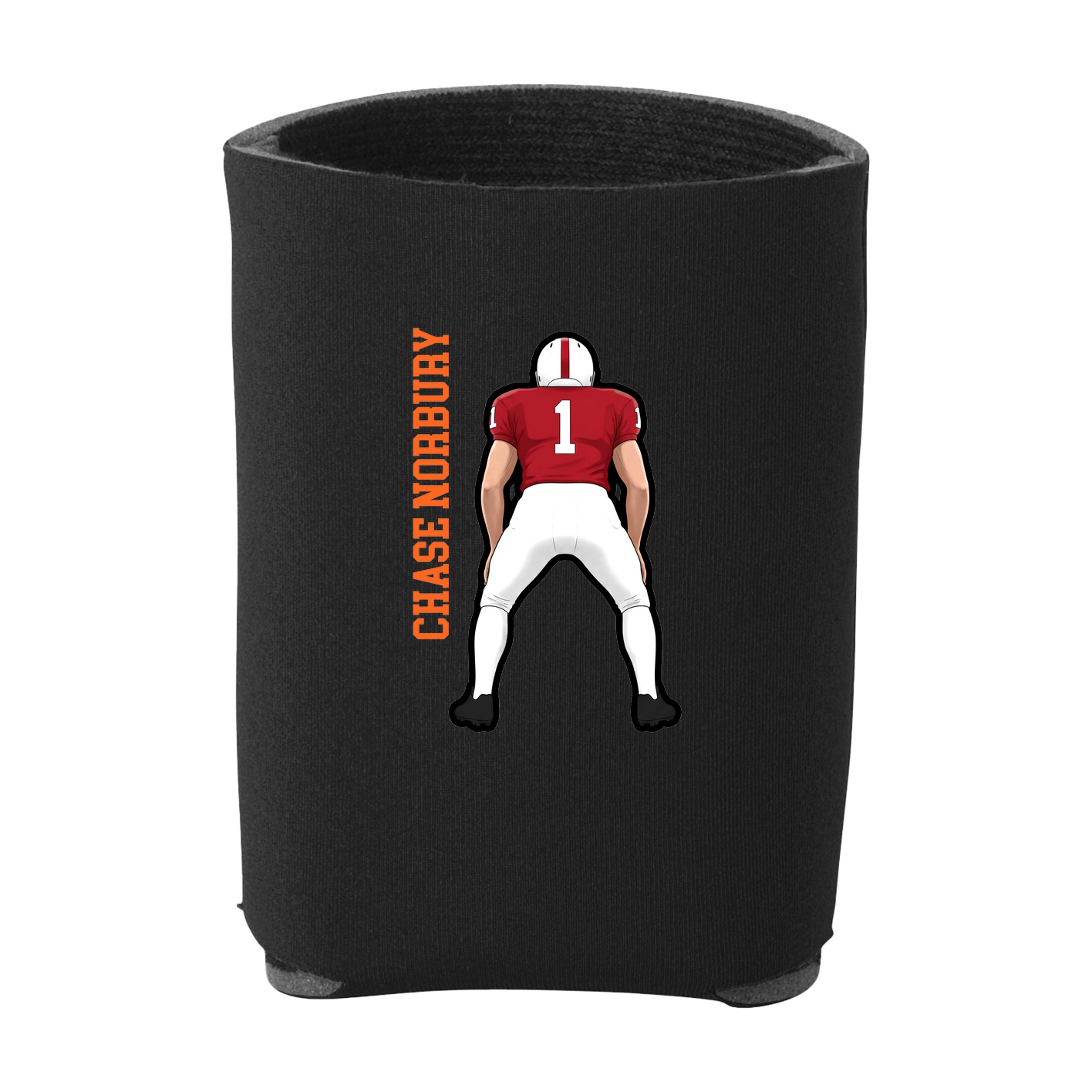 Can Holder — Name Vertical in Black