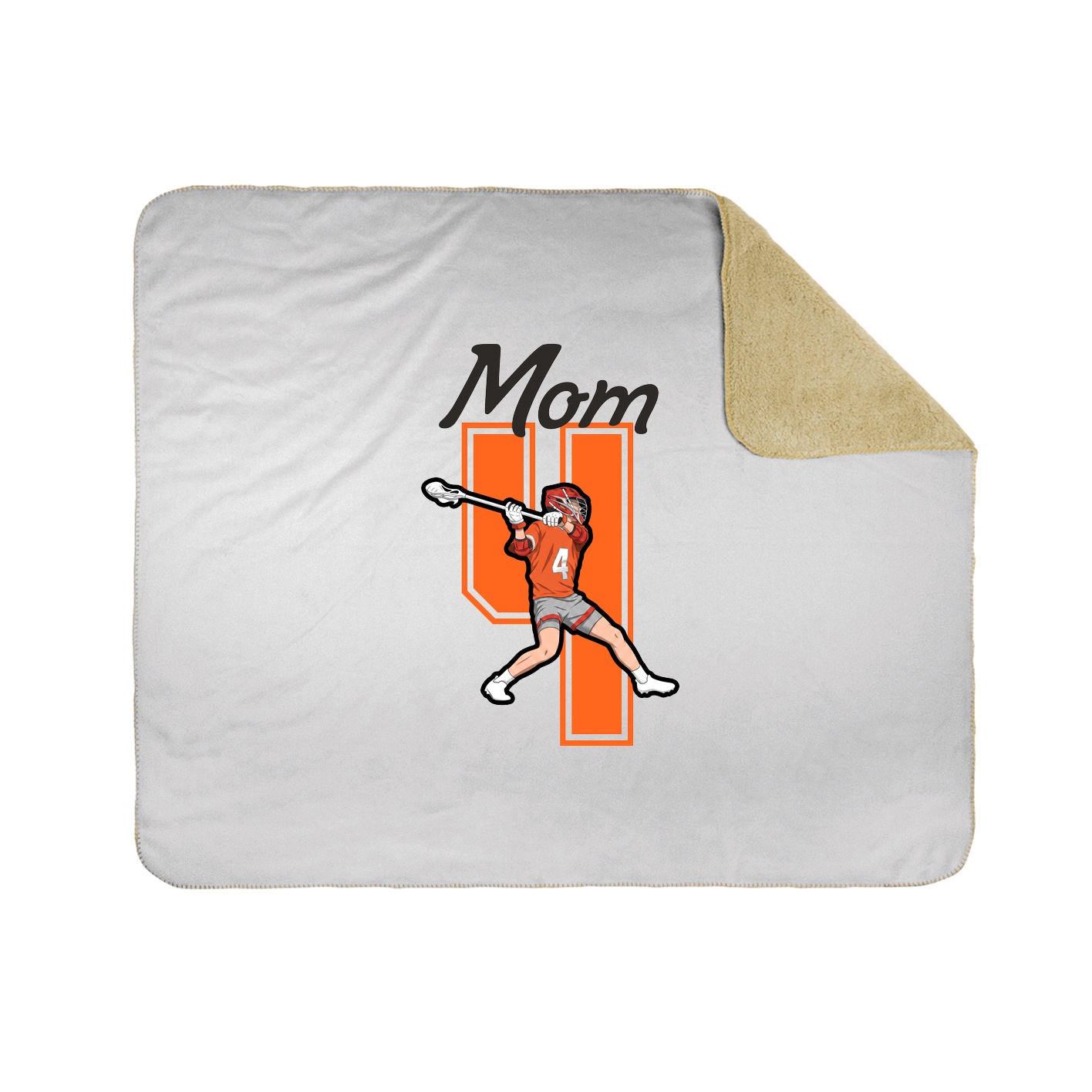 Throw Blanket — Mothers Day Shirsey in White