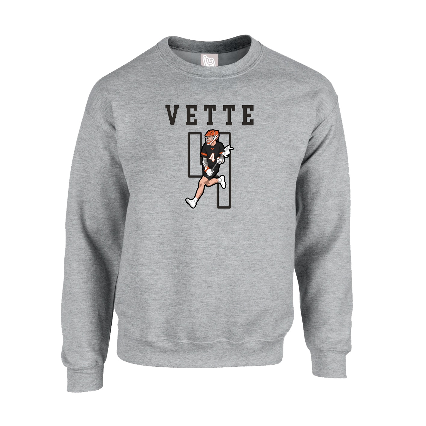 Fleece Crew — Shirsey in Grey
