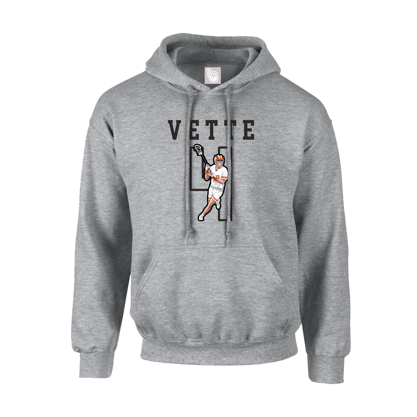 Hoodie — Shirsey in Grey