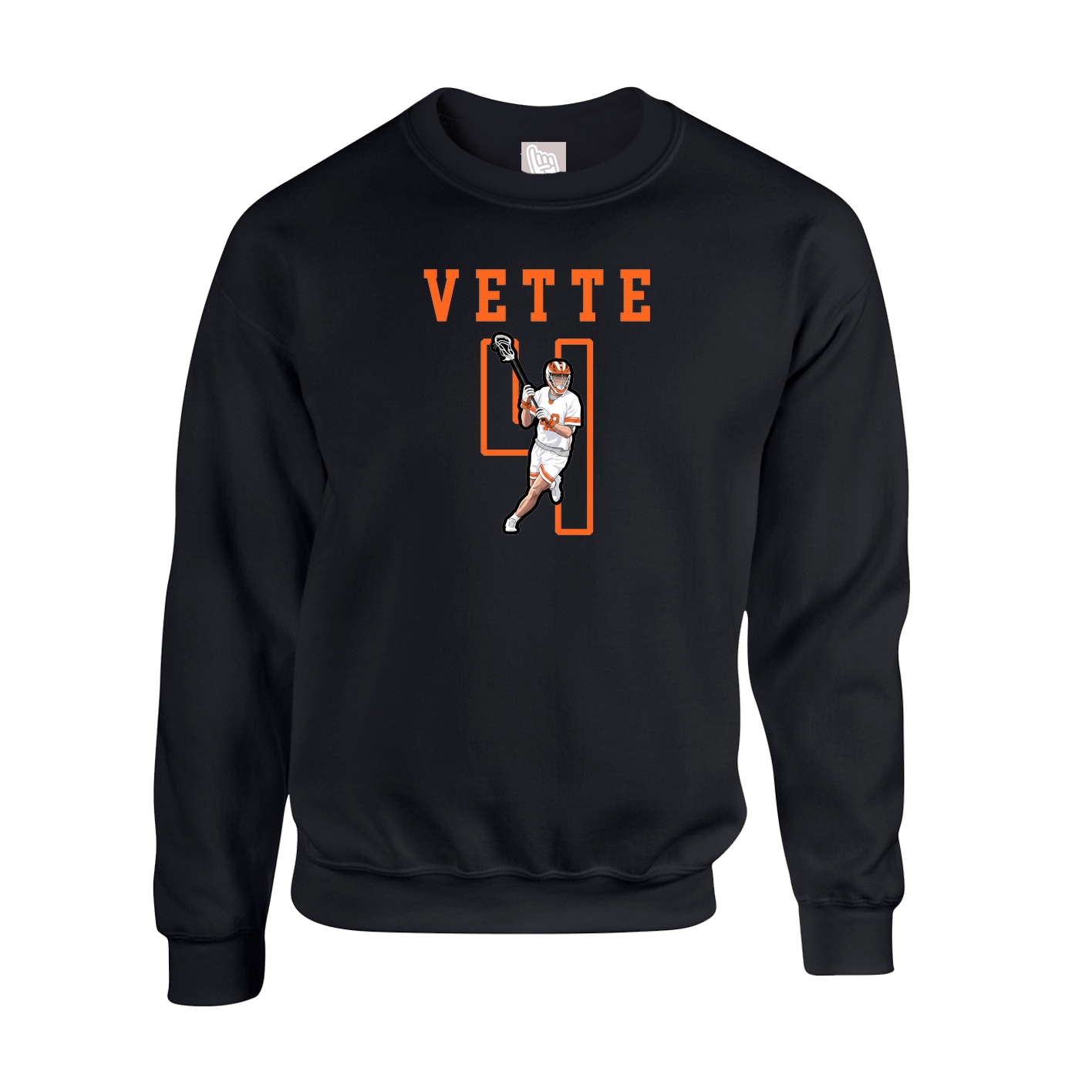 Fleece Crew — Shirsey in Black