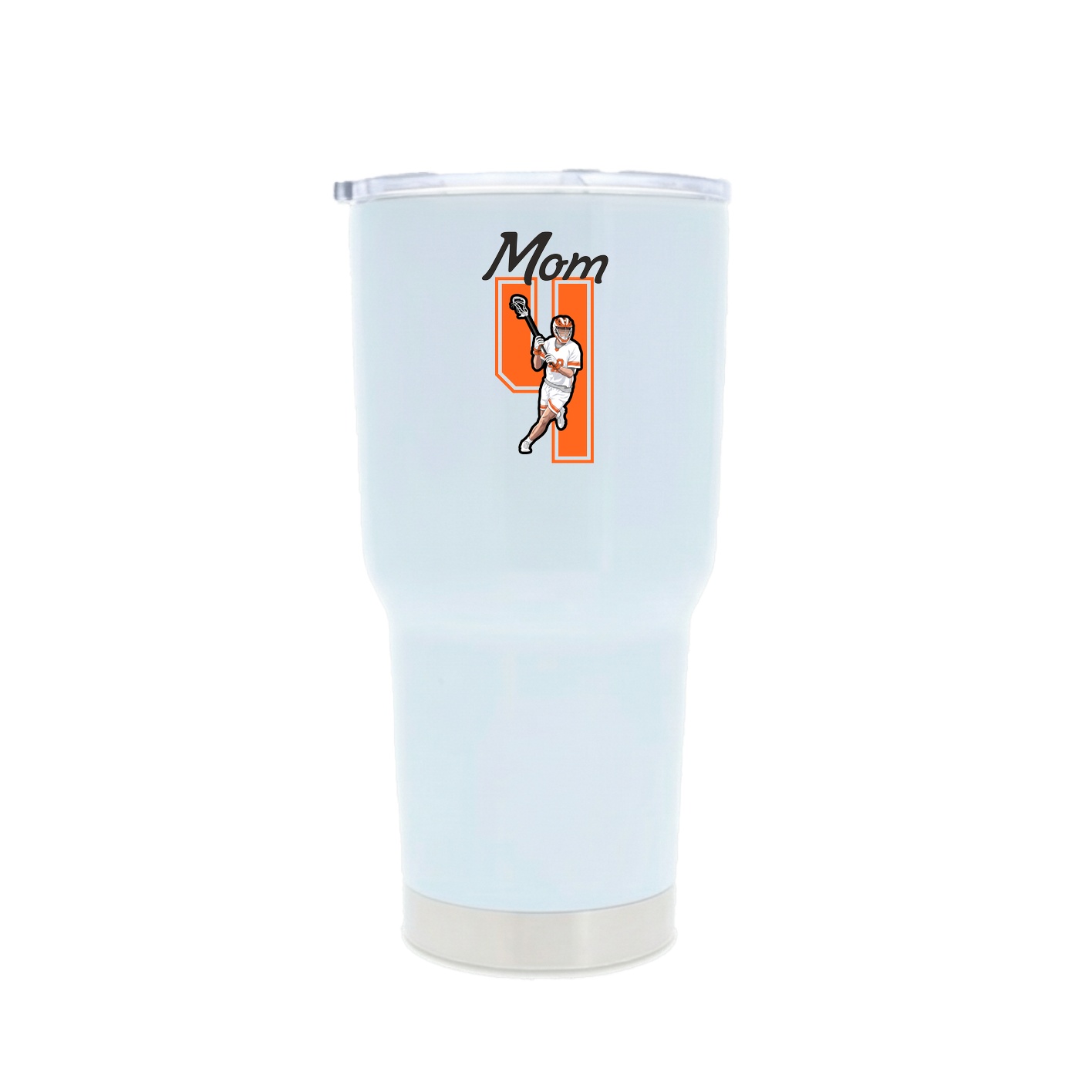 30oz Stainless Steel Tumbler — Mothers Day Shirsey in White