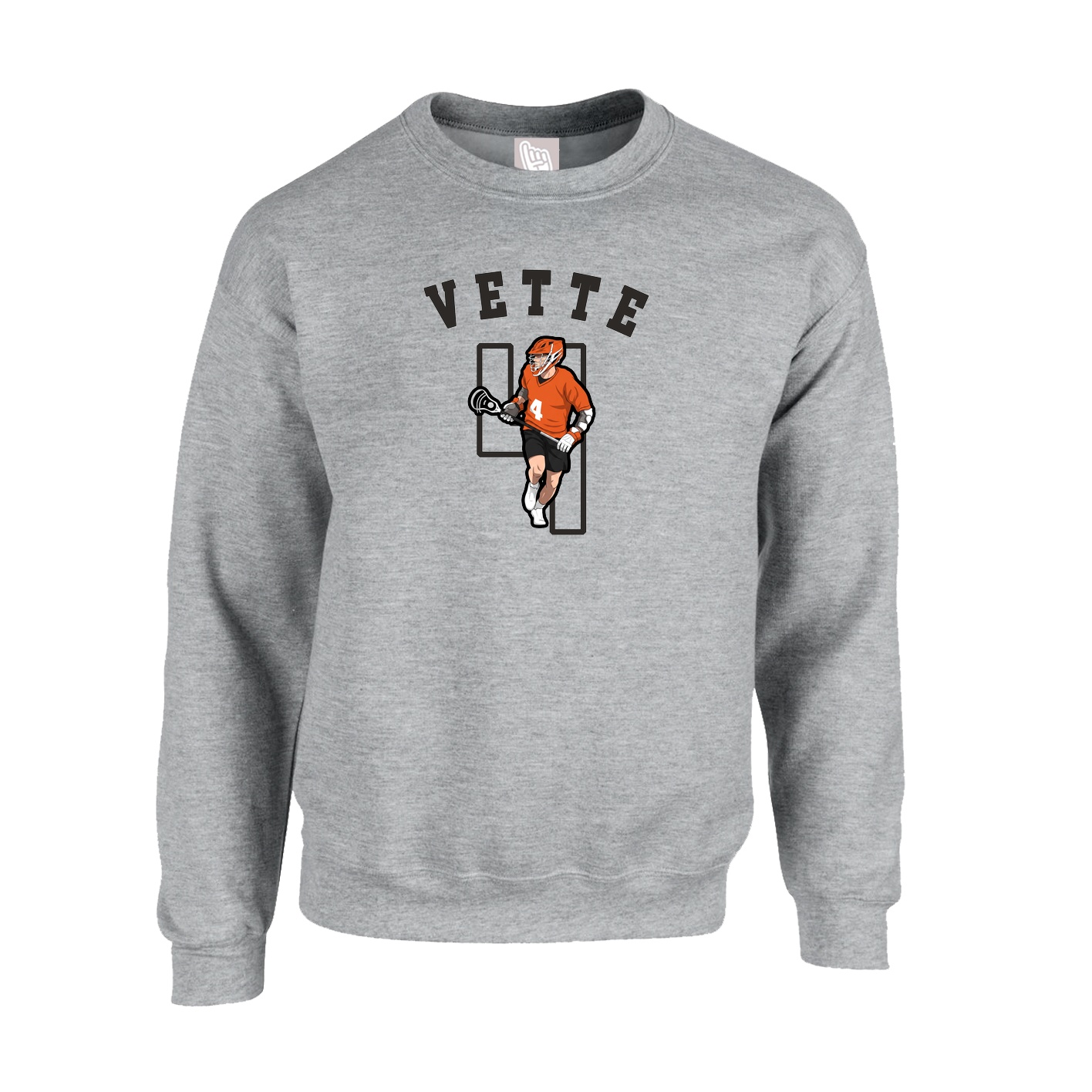 Fleece Crew — Shirsey Arch in Grey