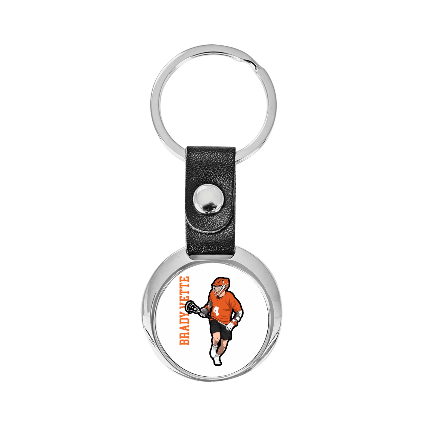 Key Chain — Name Vertical in Classic