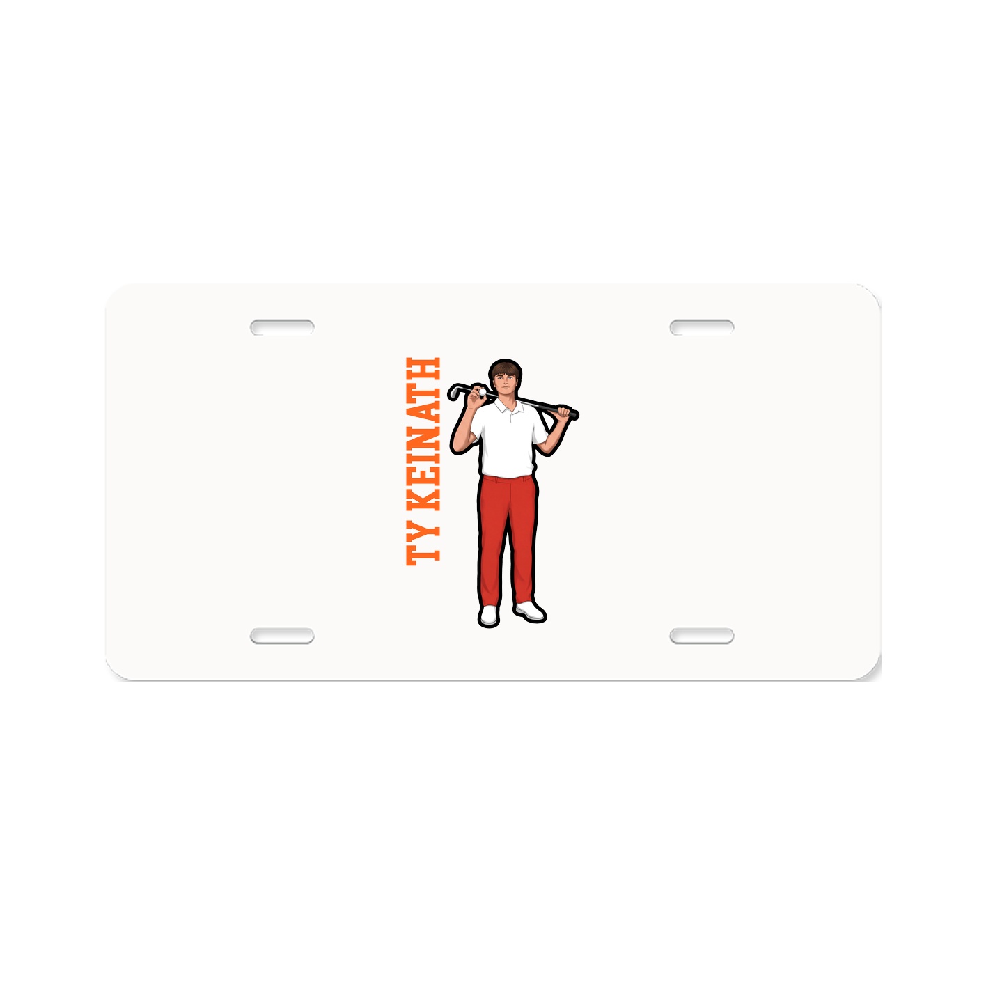 Aluminum License Plate