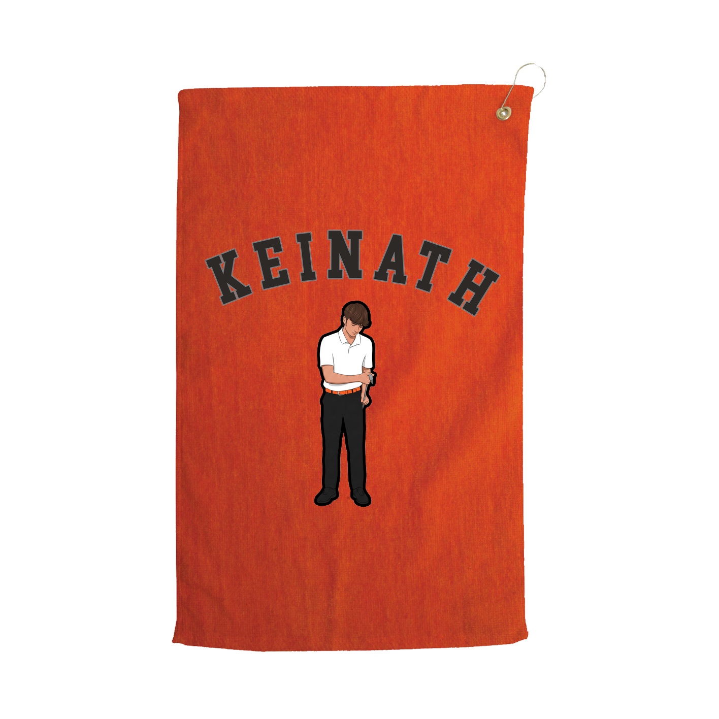 Golf Towel — Shirsey Arch in Orange