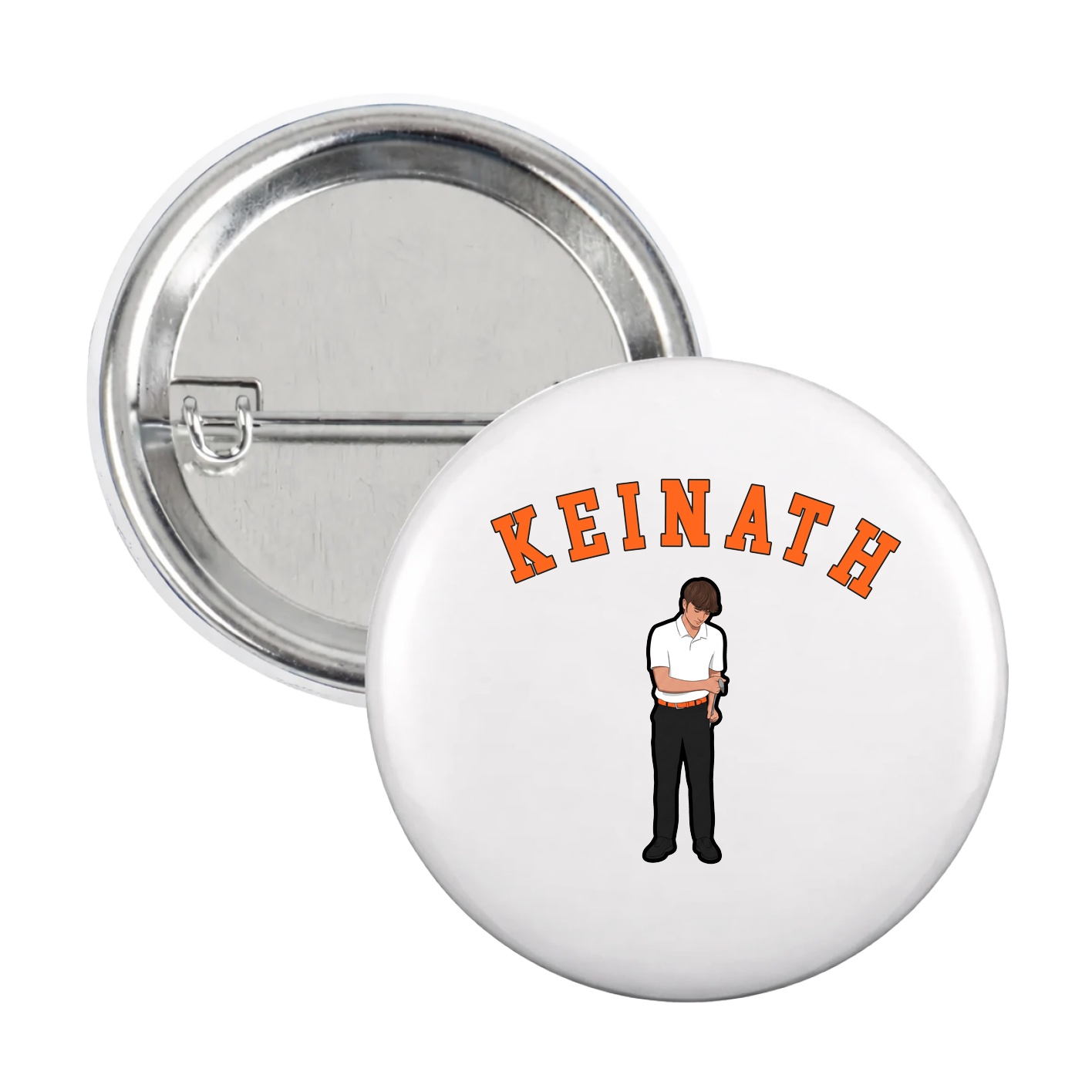 Game Day Button — Shirsey Arch in White