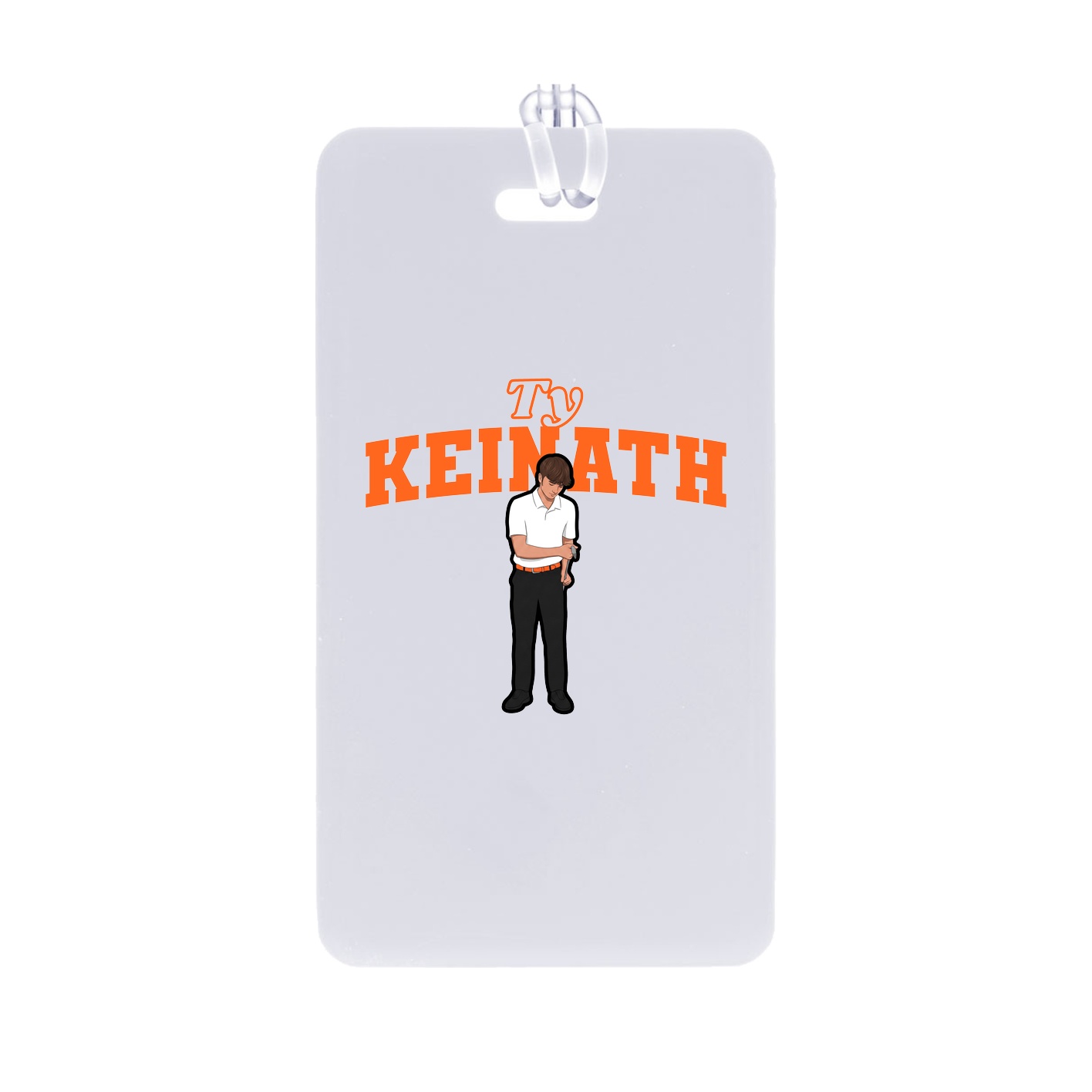 Bag Tag — Name Arch in Classic