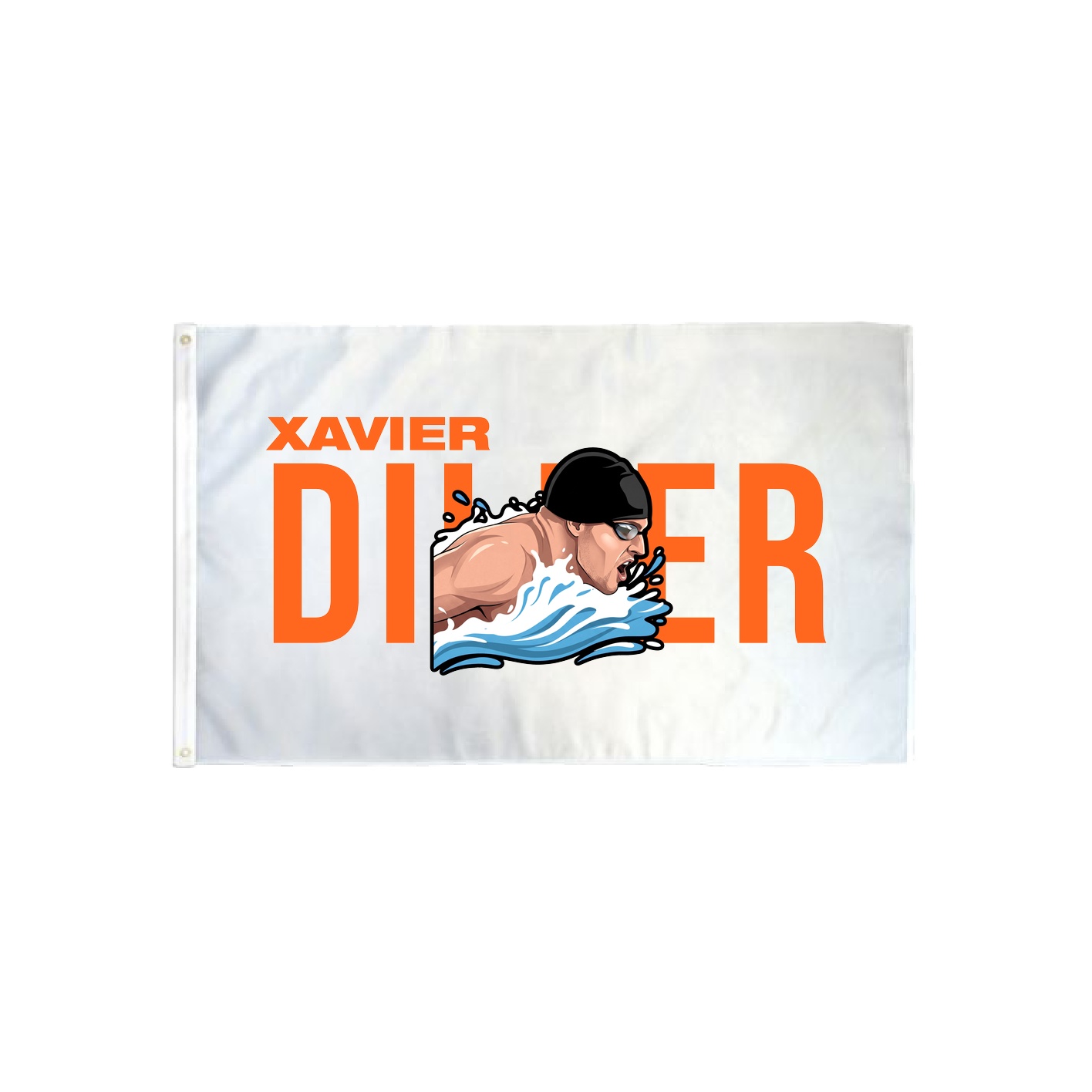 3x5 Flag — Player Name in Classic