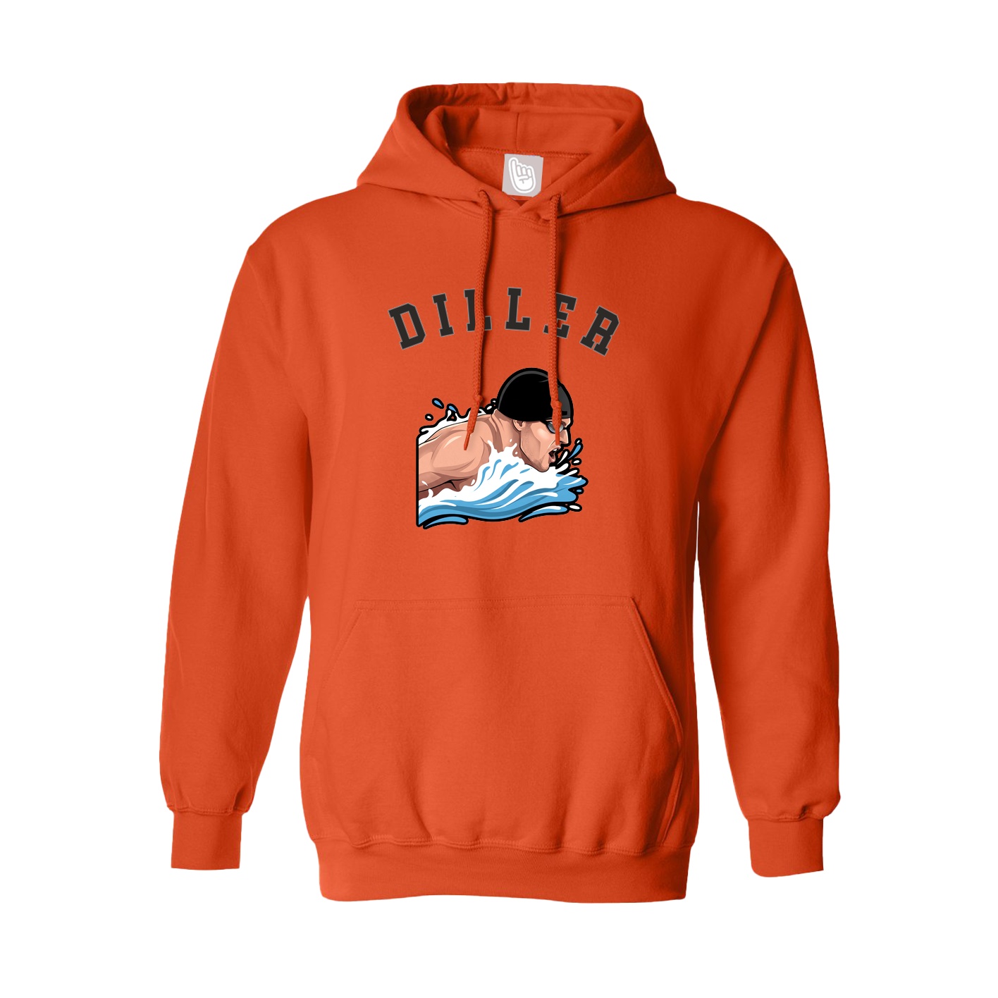 Hoodie — Shirsey Arch in Orange