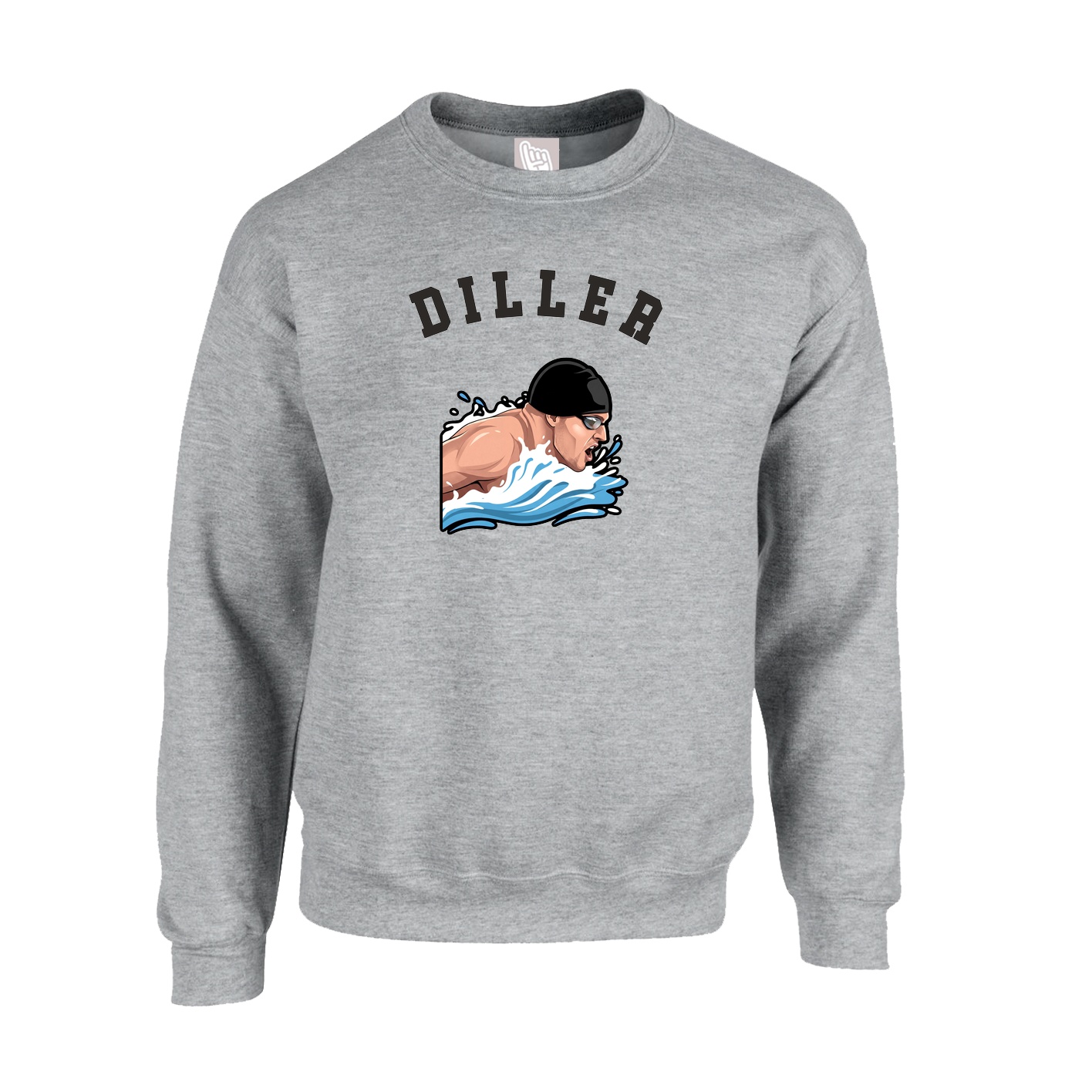 Fleece Crew — Shirsey Arch in Grey