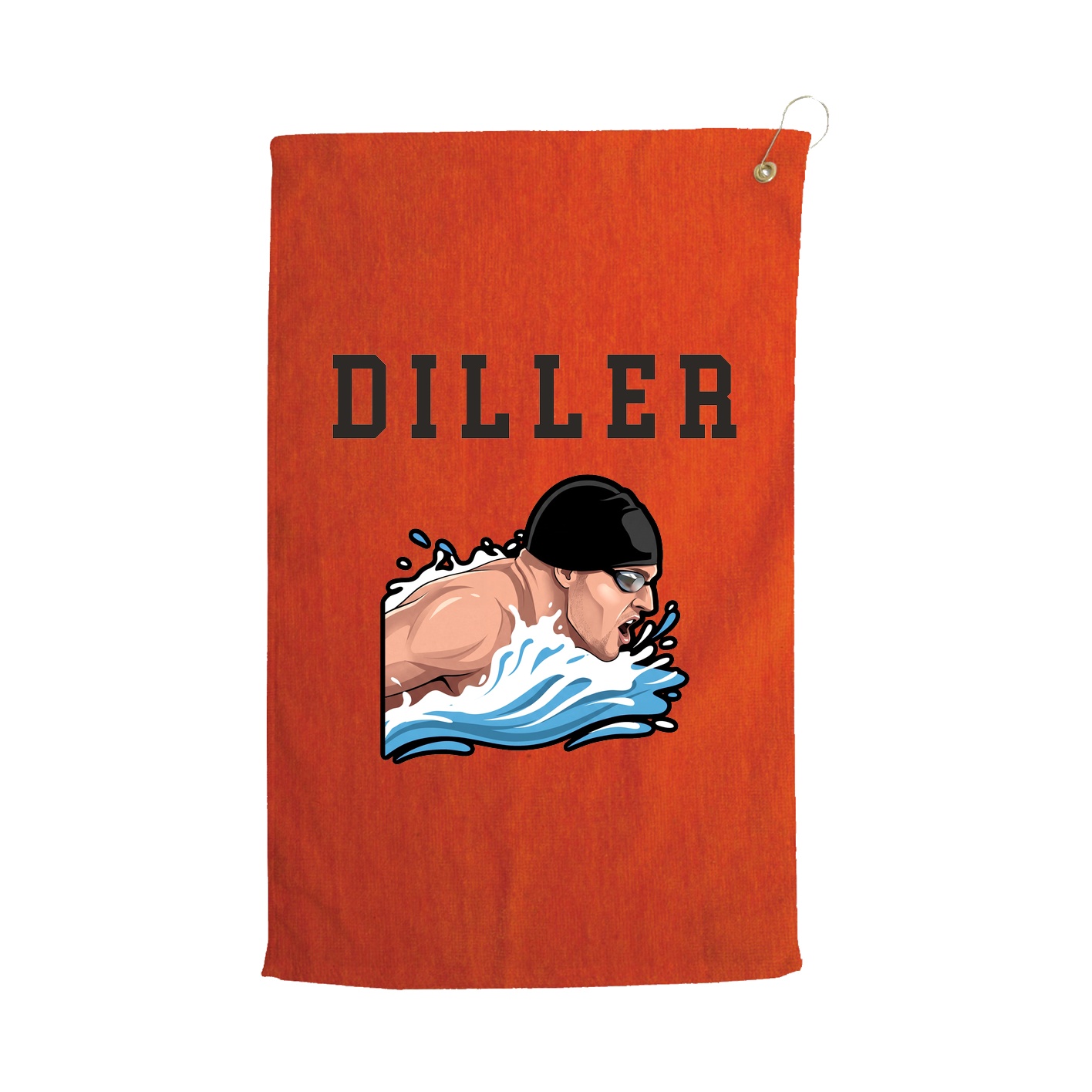 Golf Towel — Shirsey in Orange