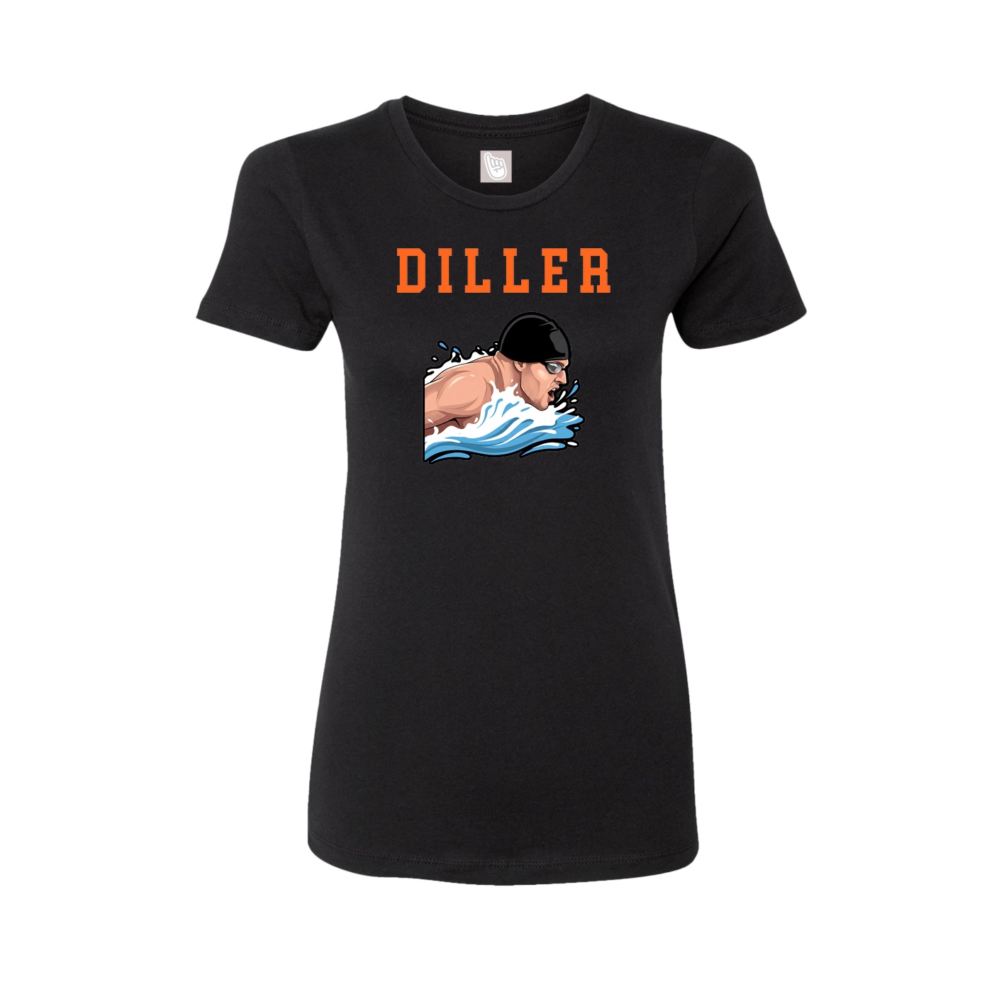 Fitted Women's Tee — Shirsey in Black