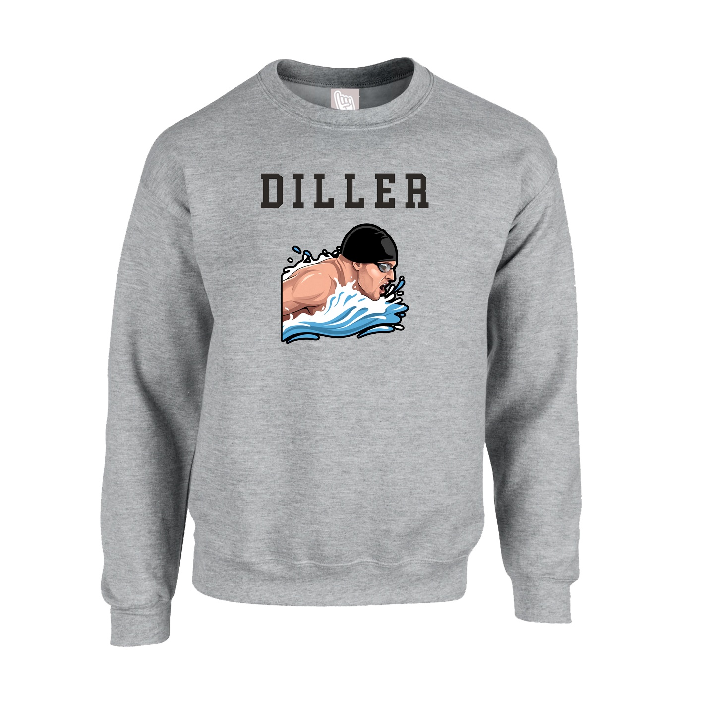 Fleece Crew — Shirsey in Grey