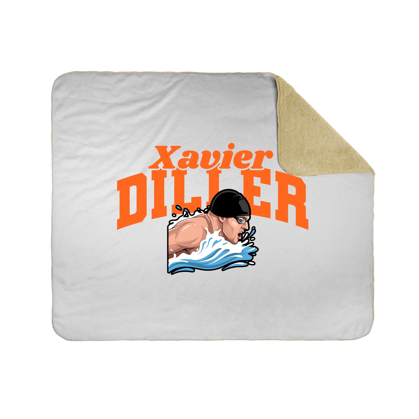 Throw Blanket — Signature Arch in White