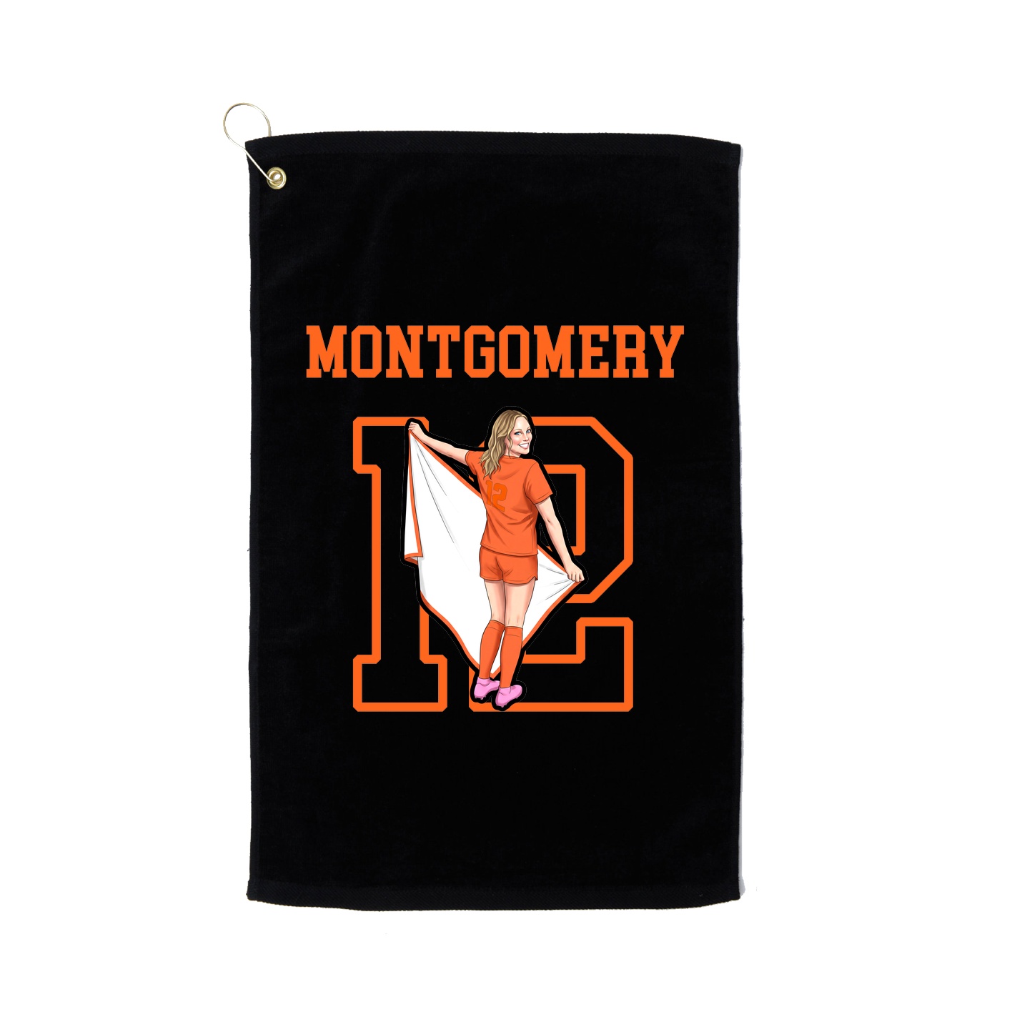 Golf Towel — Shirsey in Black