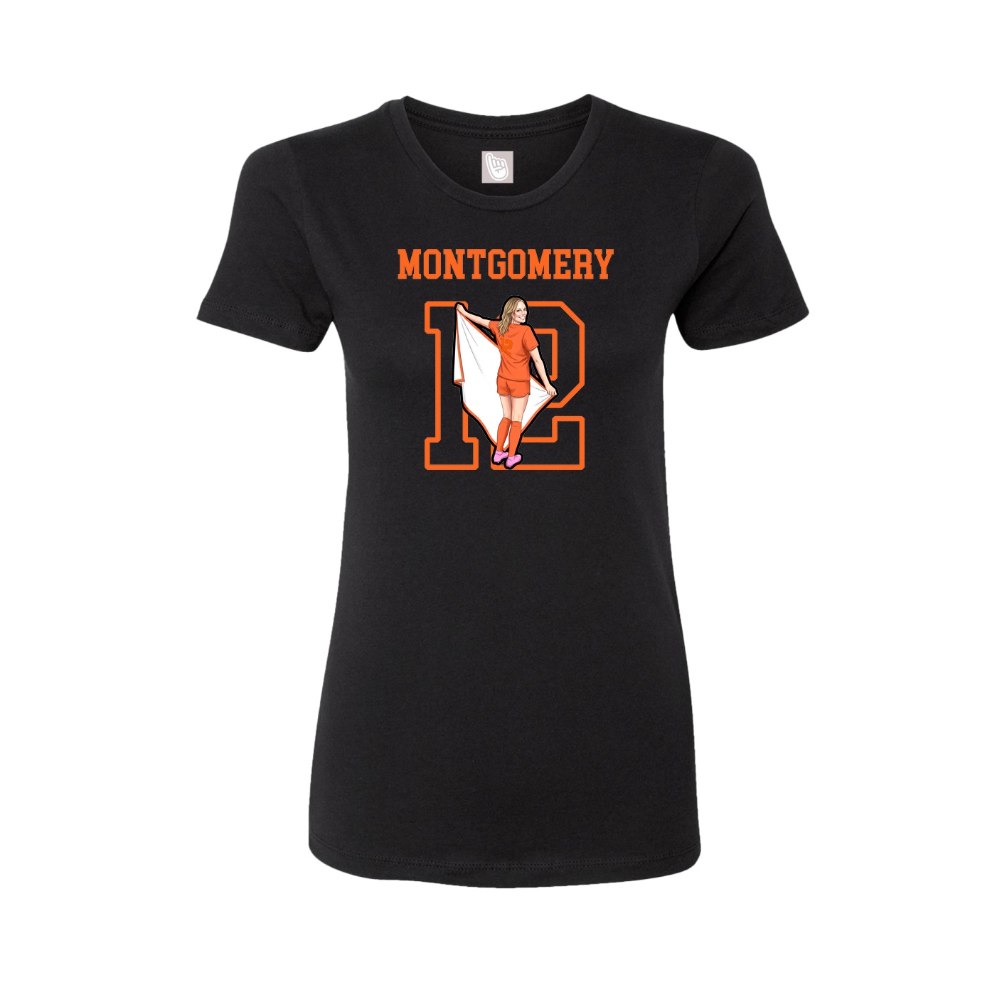 Fitted Women's Tee — Shirsey in Black