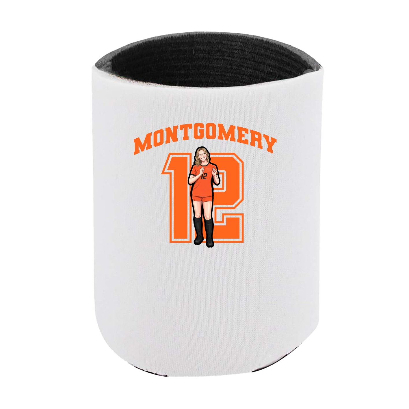 Can Holder — Number in White